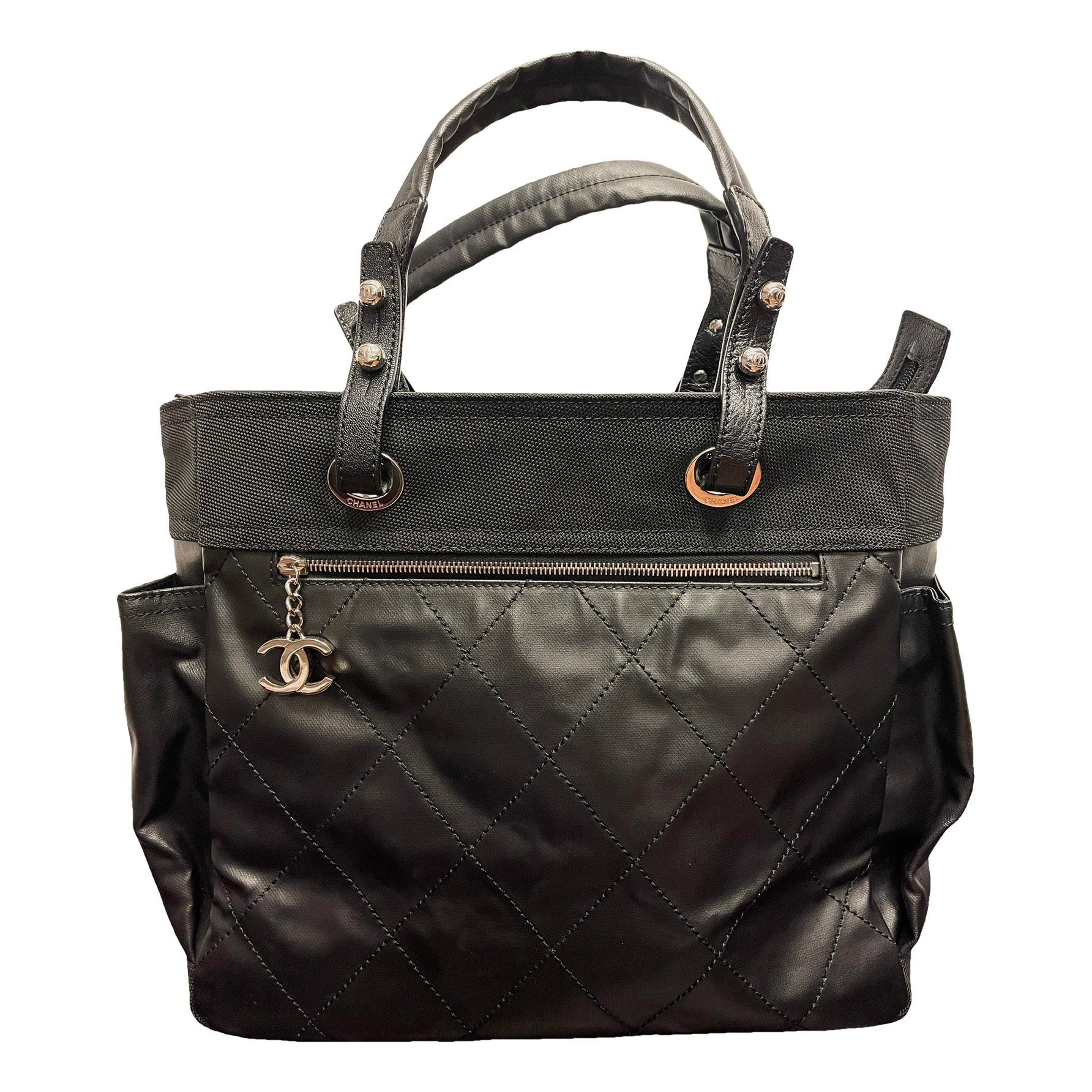 Paris-Biarritz cloth handbag