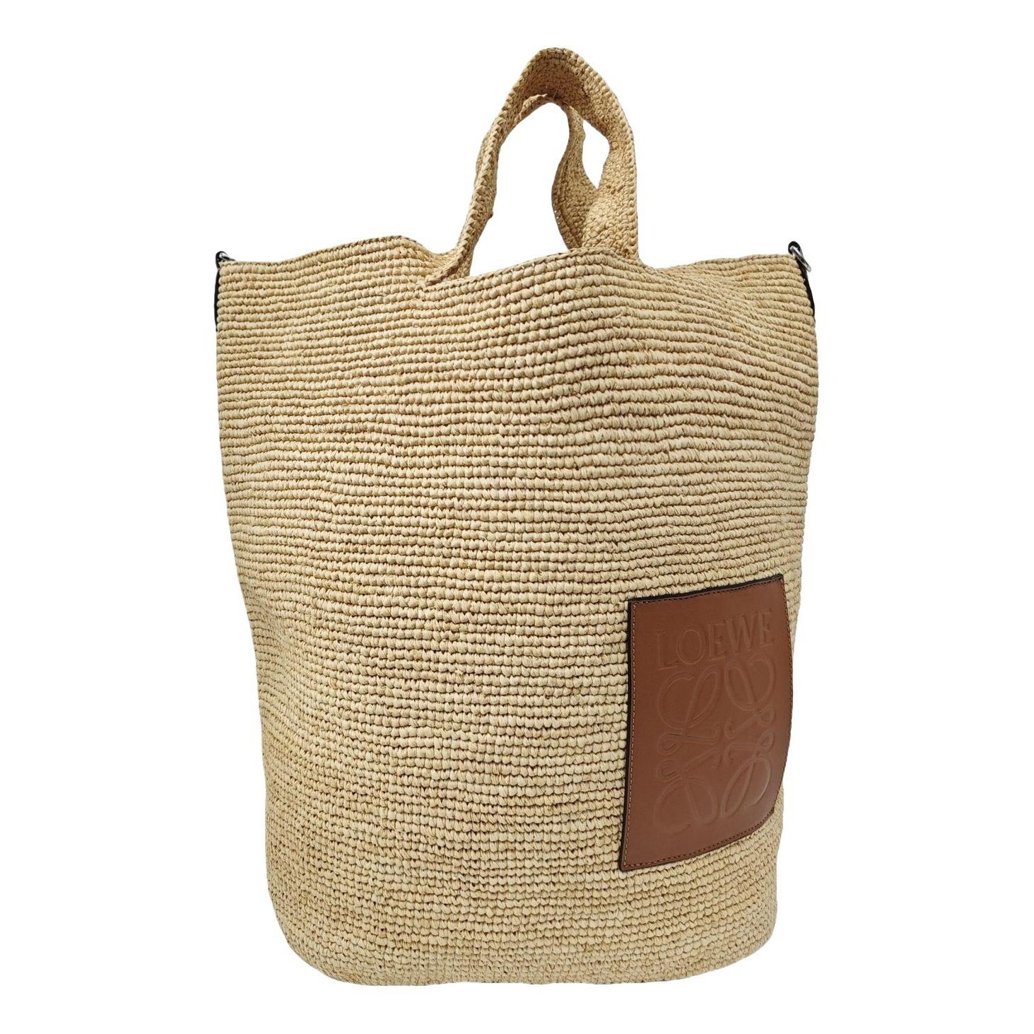 Slit cloth handbag