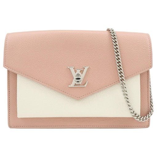 Moon pochette leather clutch bag