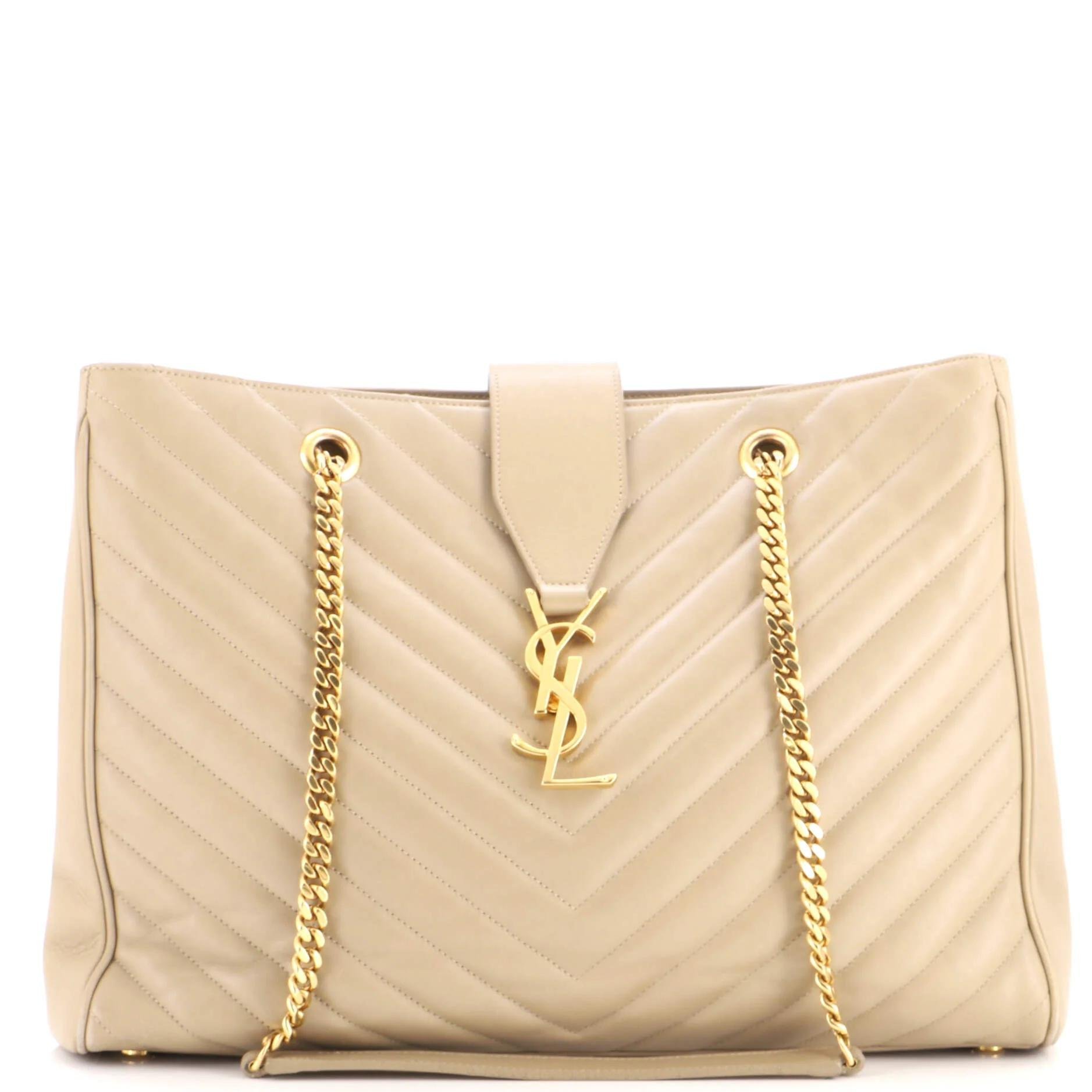 Leather tote