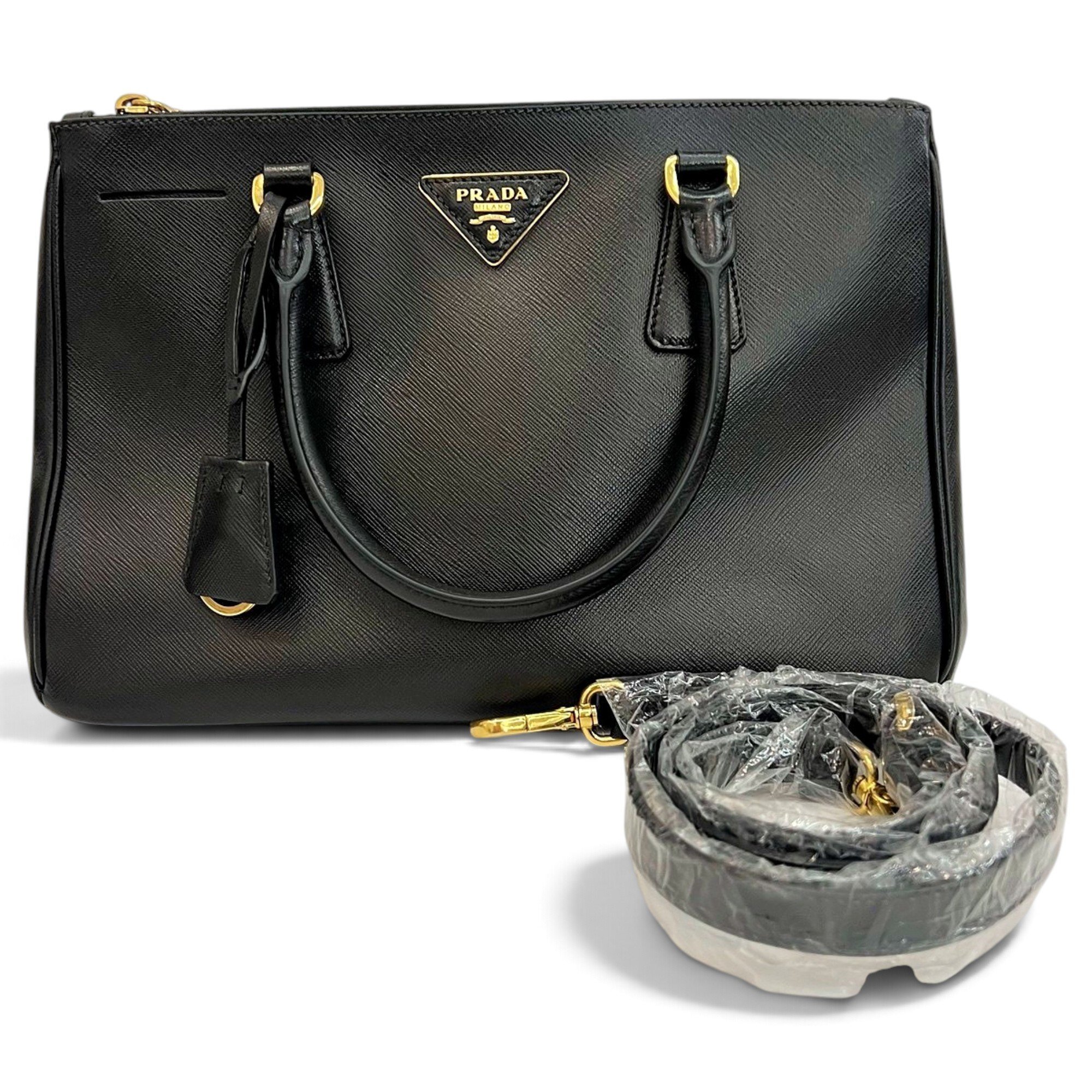 Galleria leather handbag