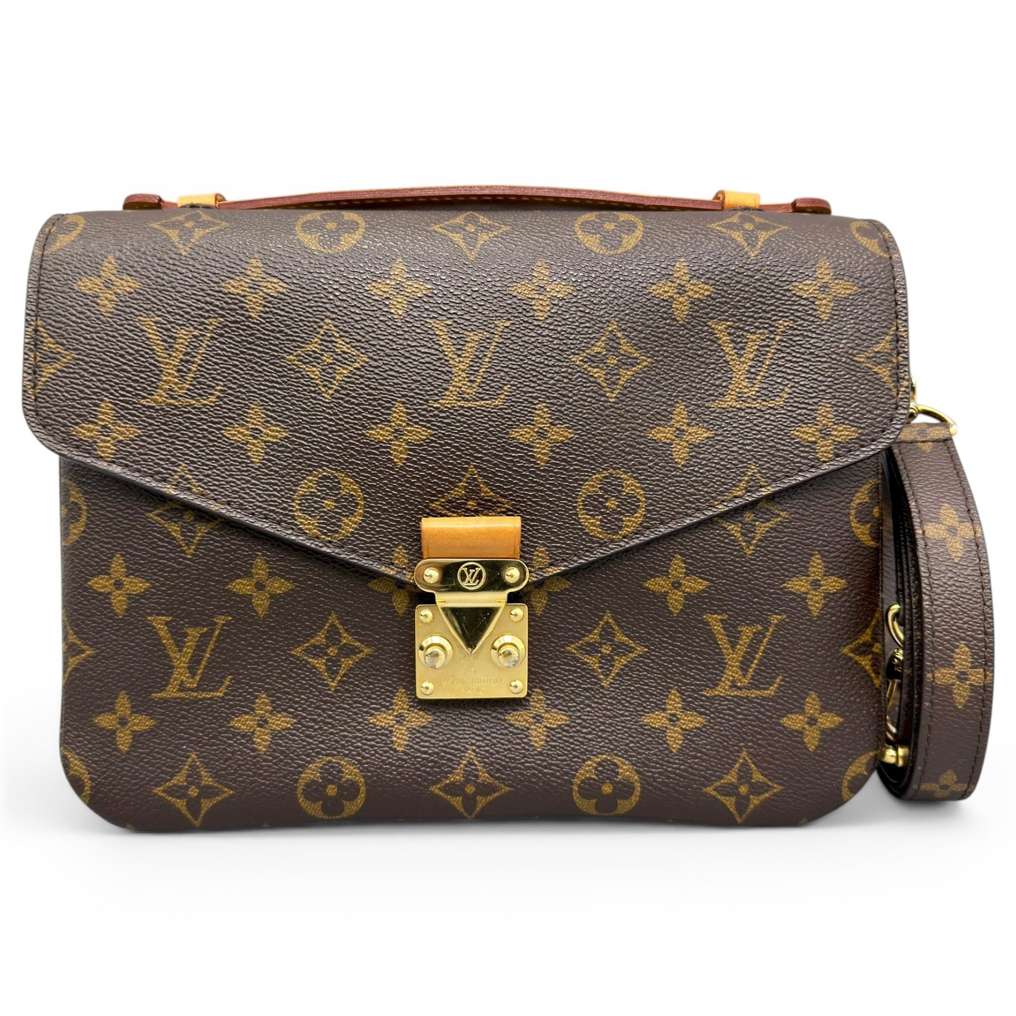 Metis leather handbag