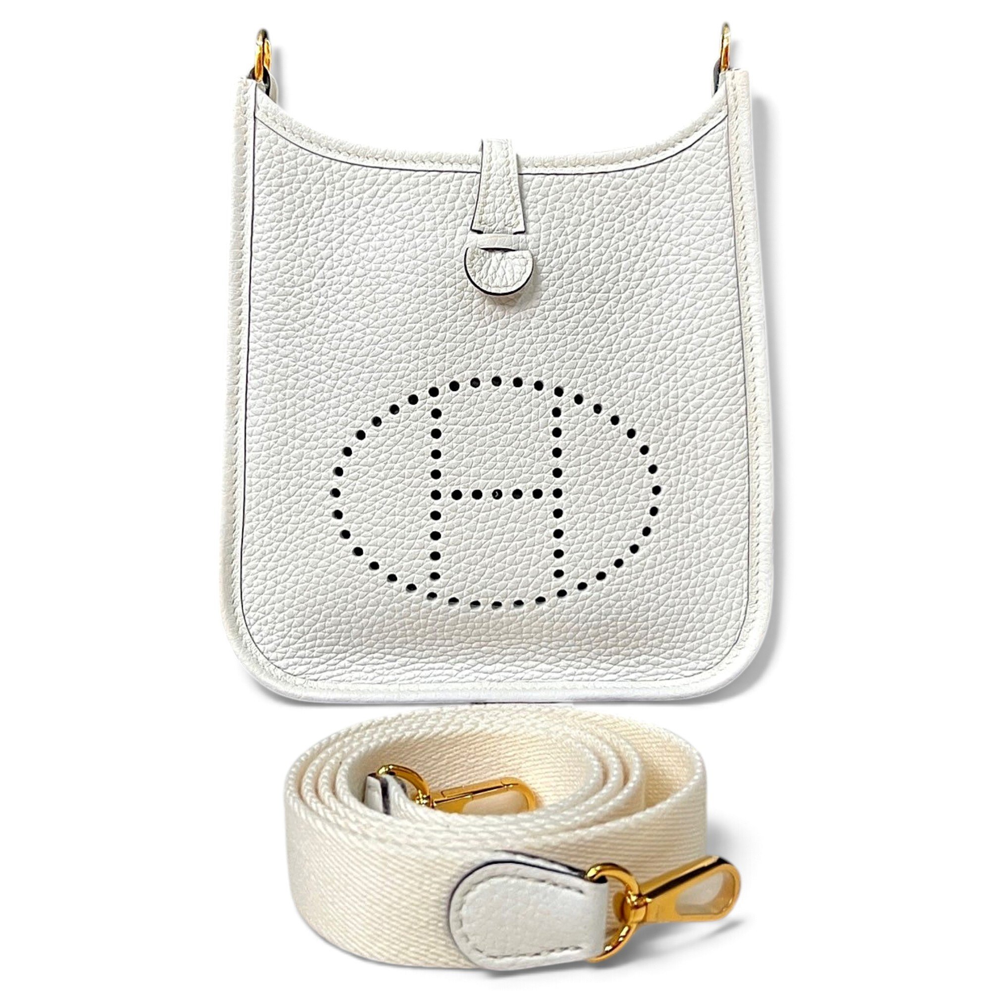 Mini Evelyne leather handbag