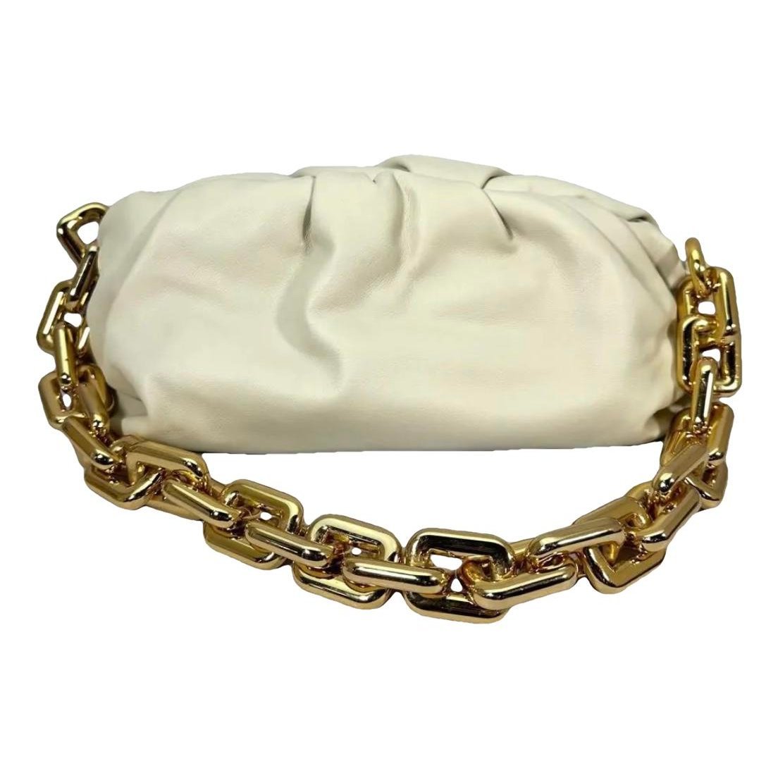 Chain Pouch leather handbag
