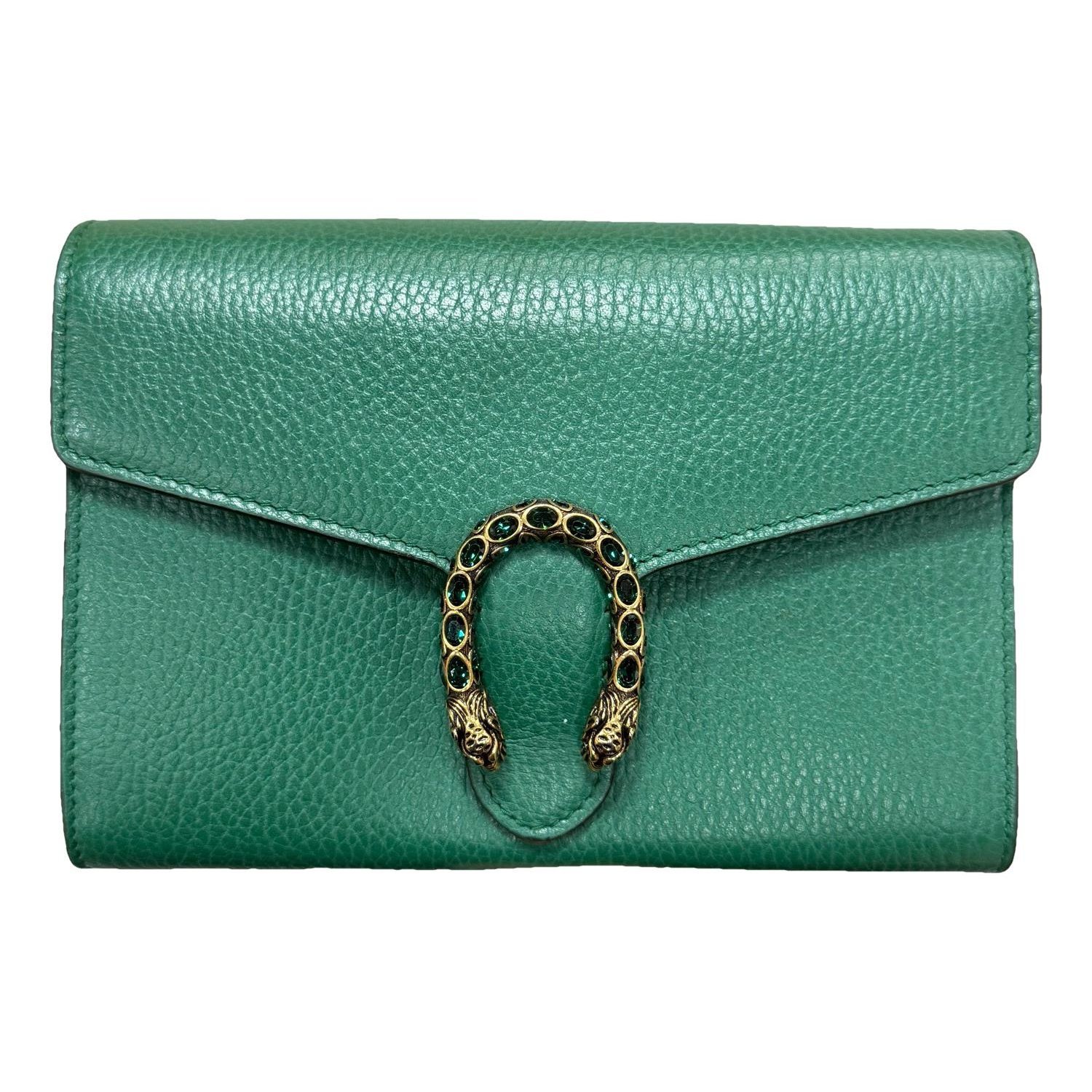 Dionysus Chain Wallet leather handbag