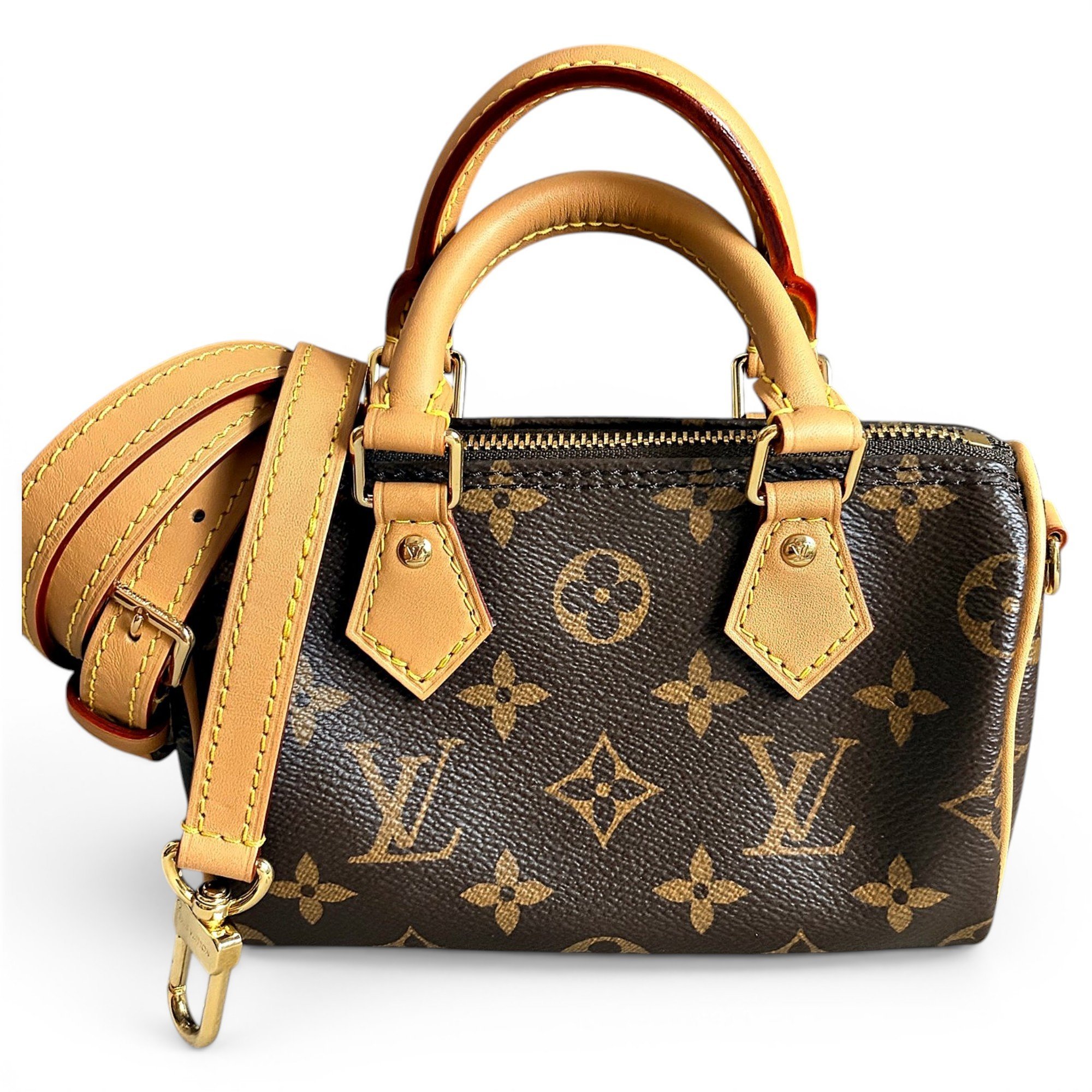 Nano Speedy / Mini HL leather bag