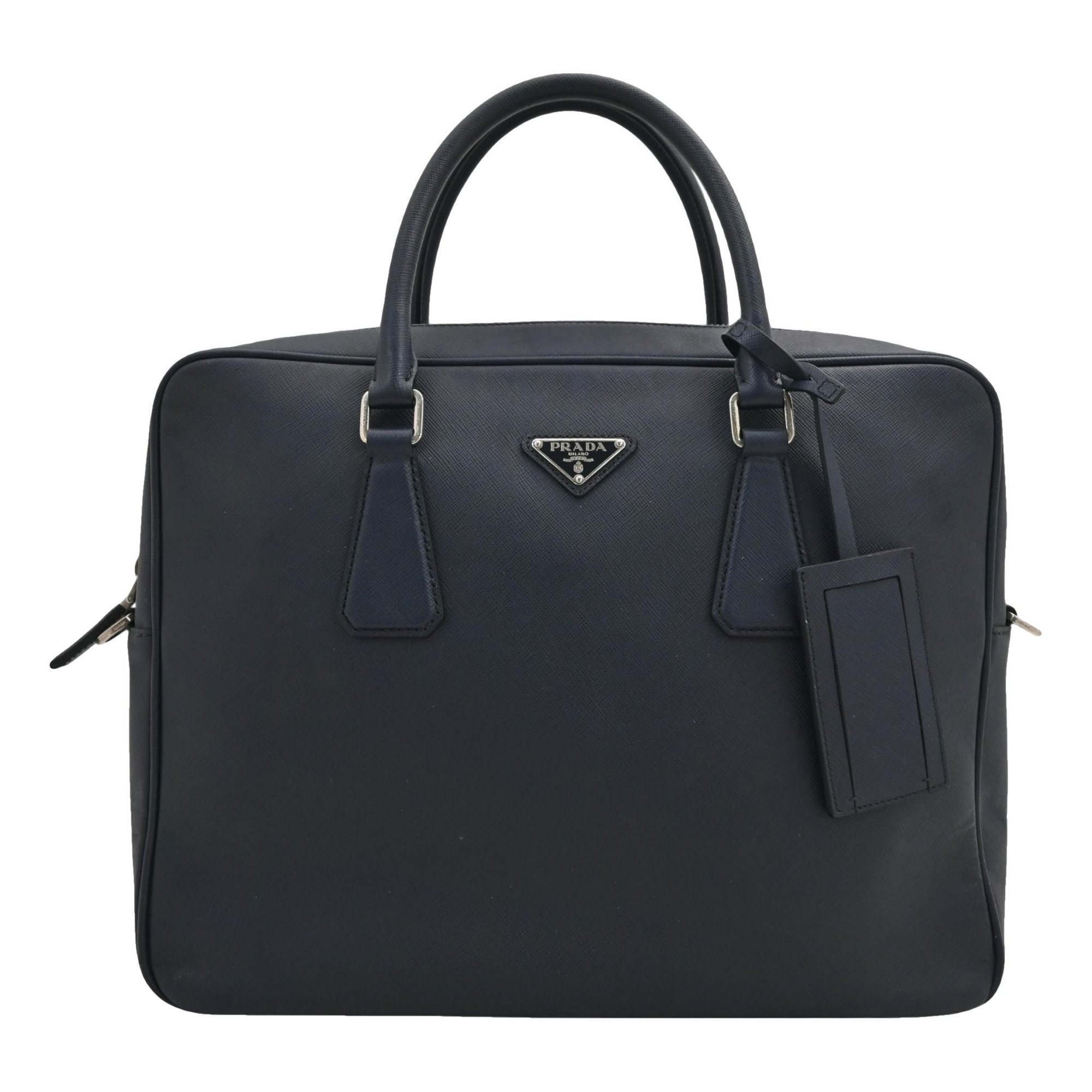 Leather tote
