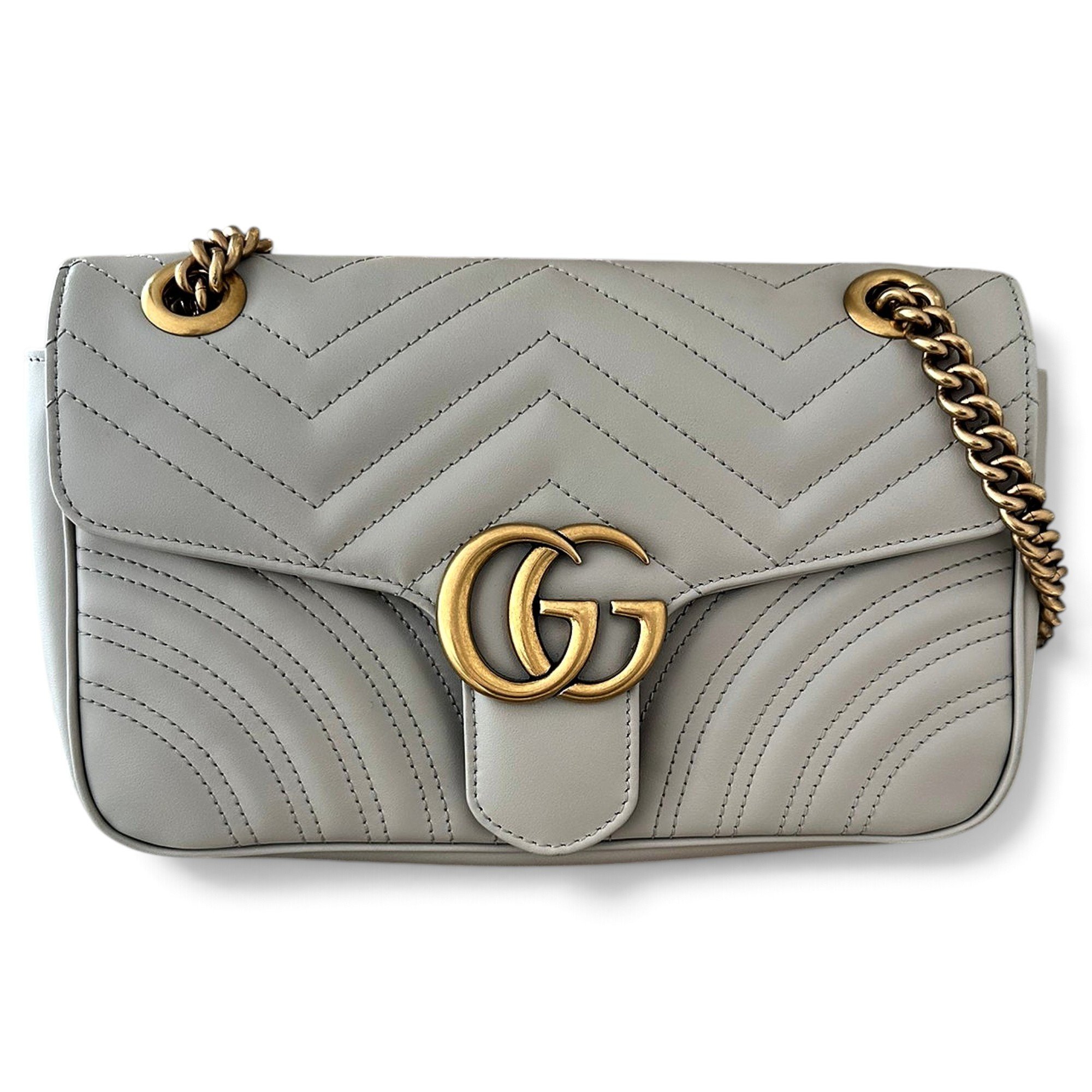 Gucci GG Marmont Flap leather crossbody bag