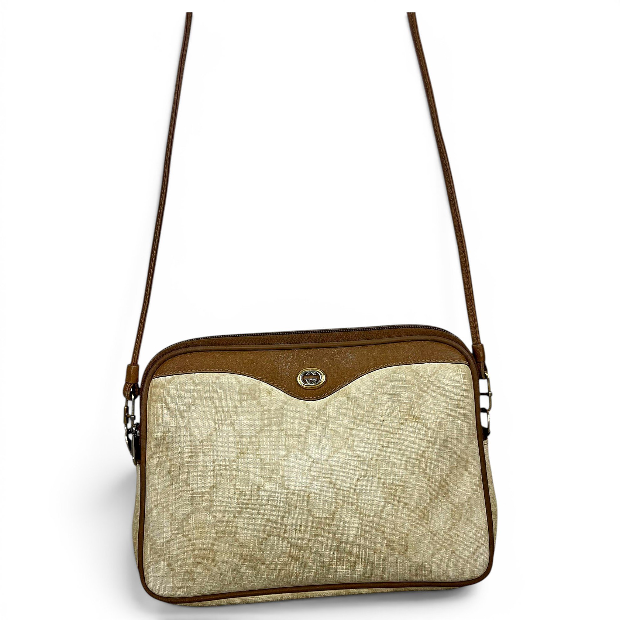 Leather crossbody bag