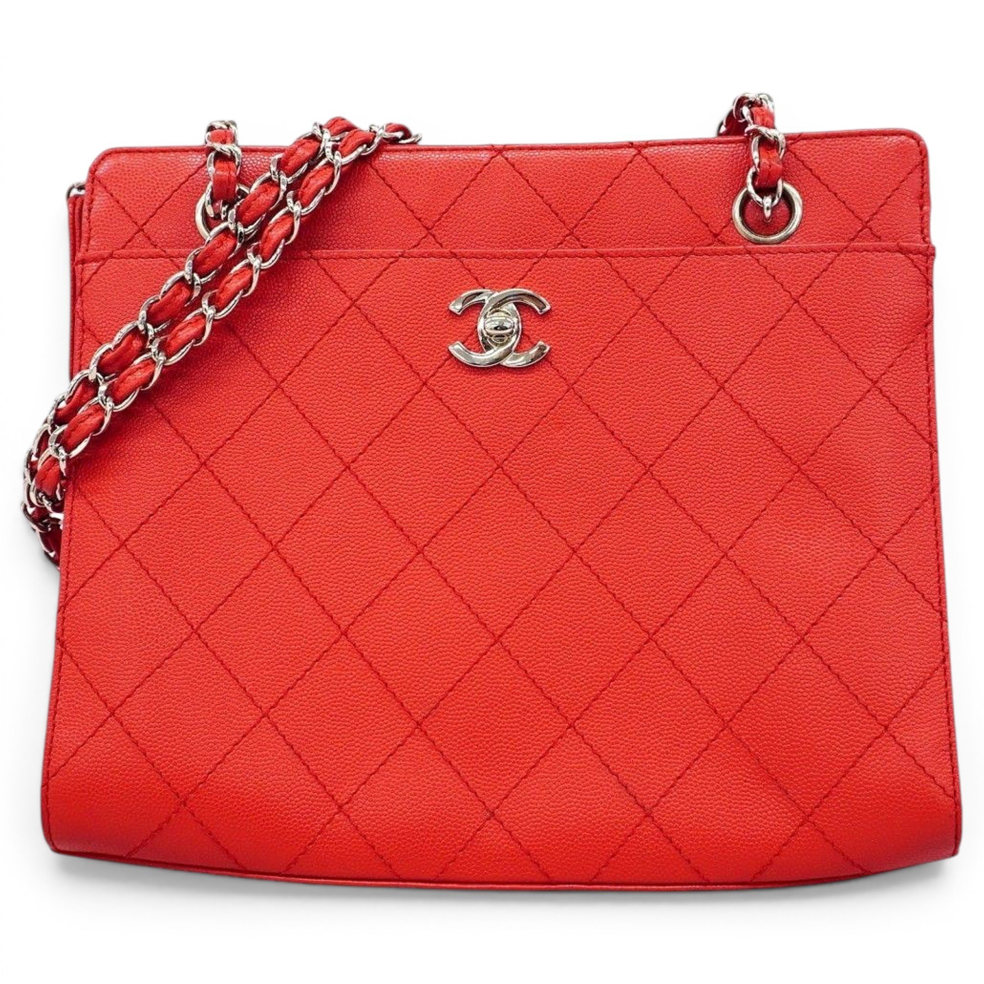 Leather tote