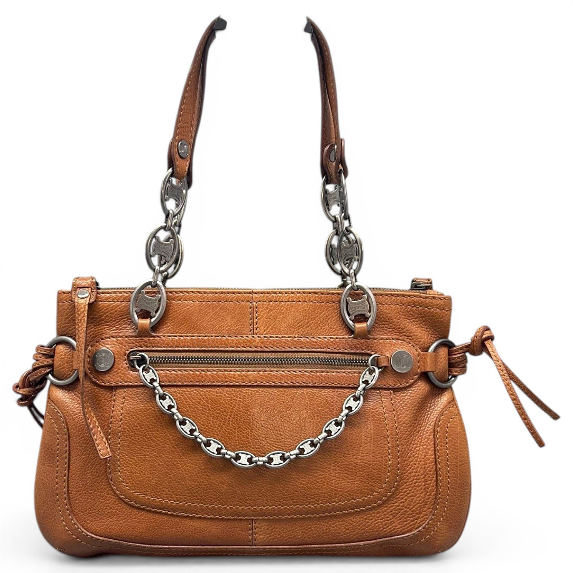Leather handbag