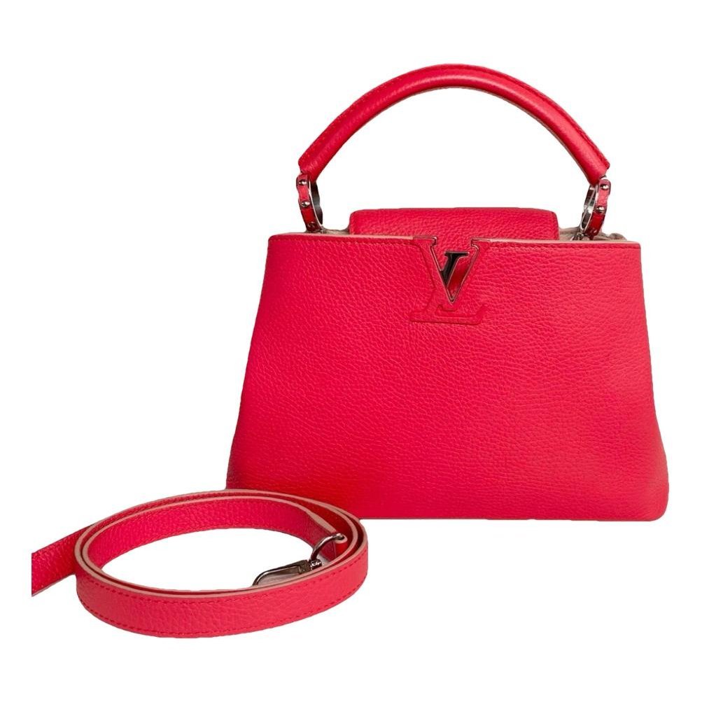 Capucines leather handbag