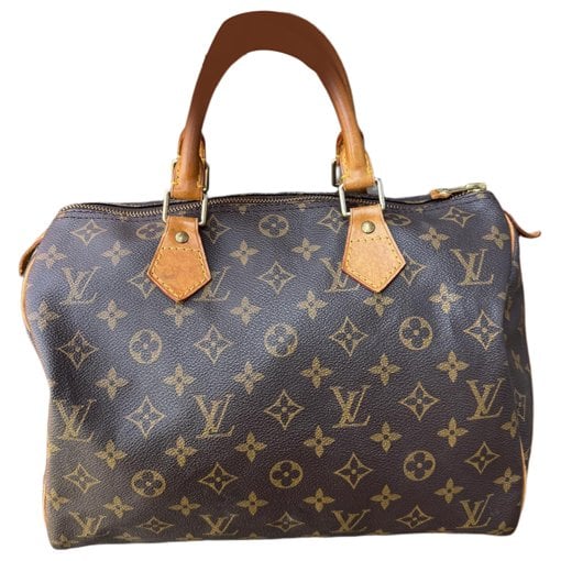 Speedy leather handbag