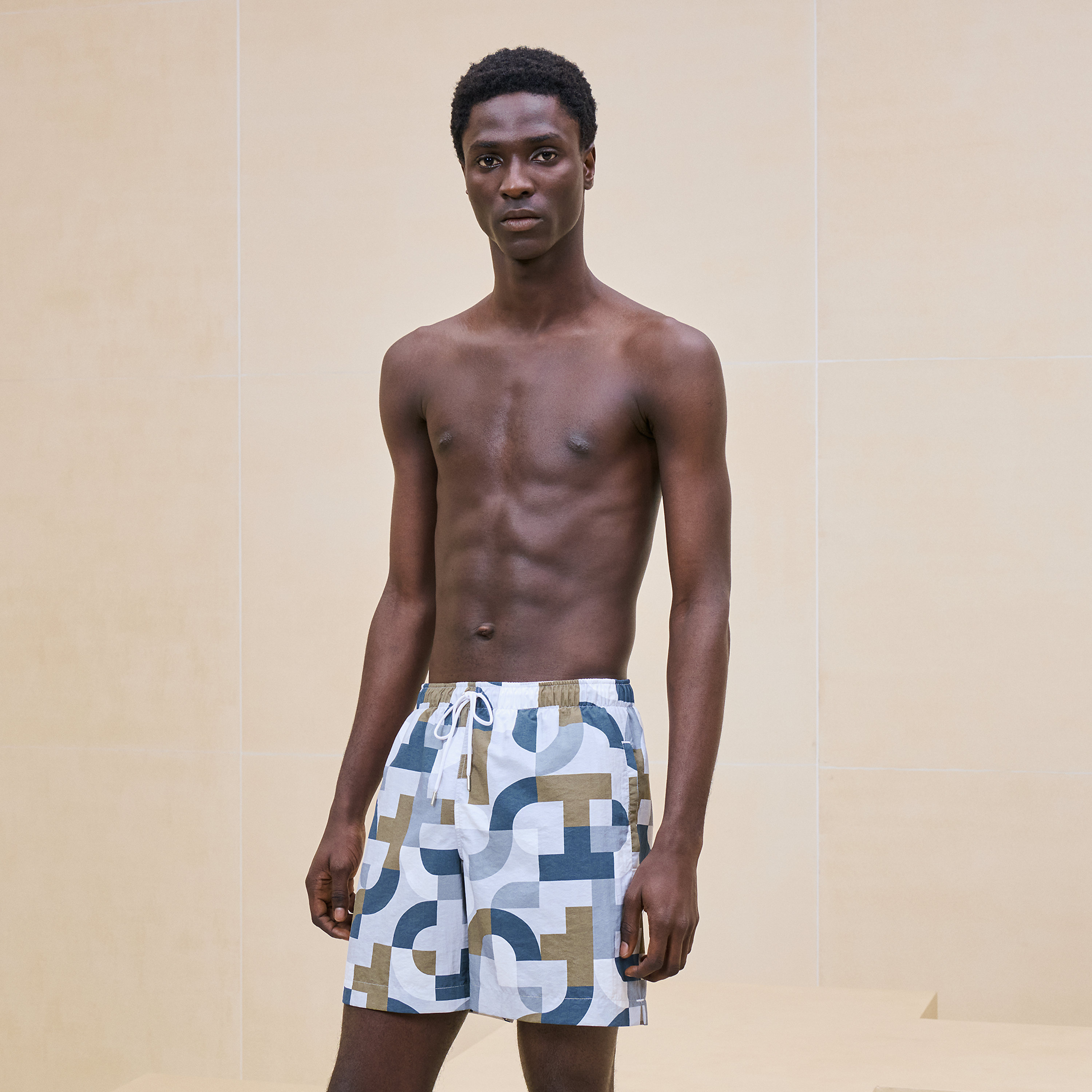 "Maillons Puzzle" swim trunks