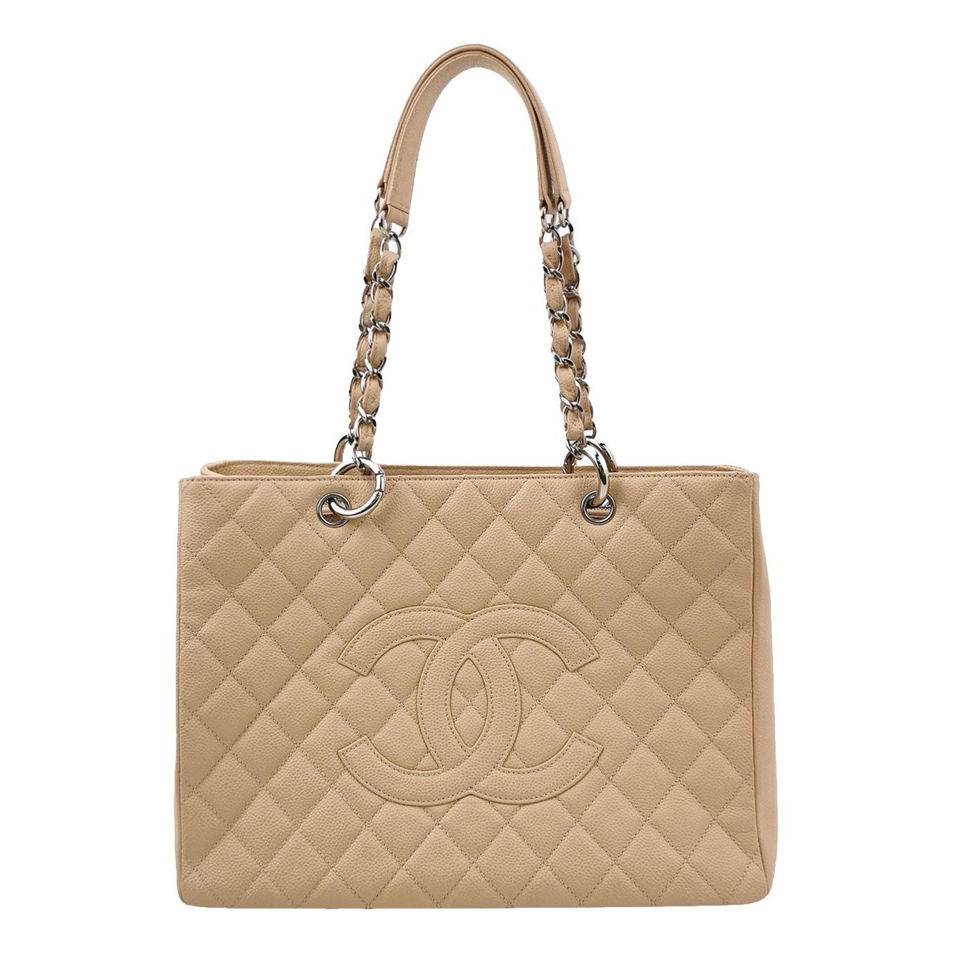 Grand shopping leather tote