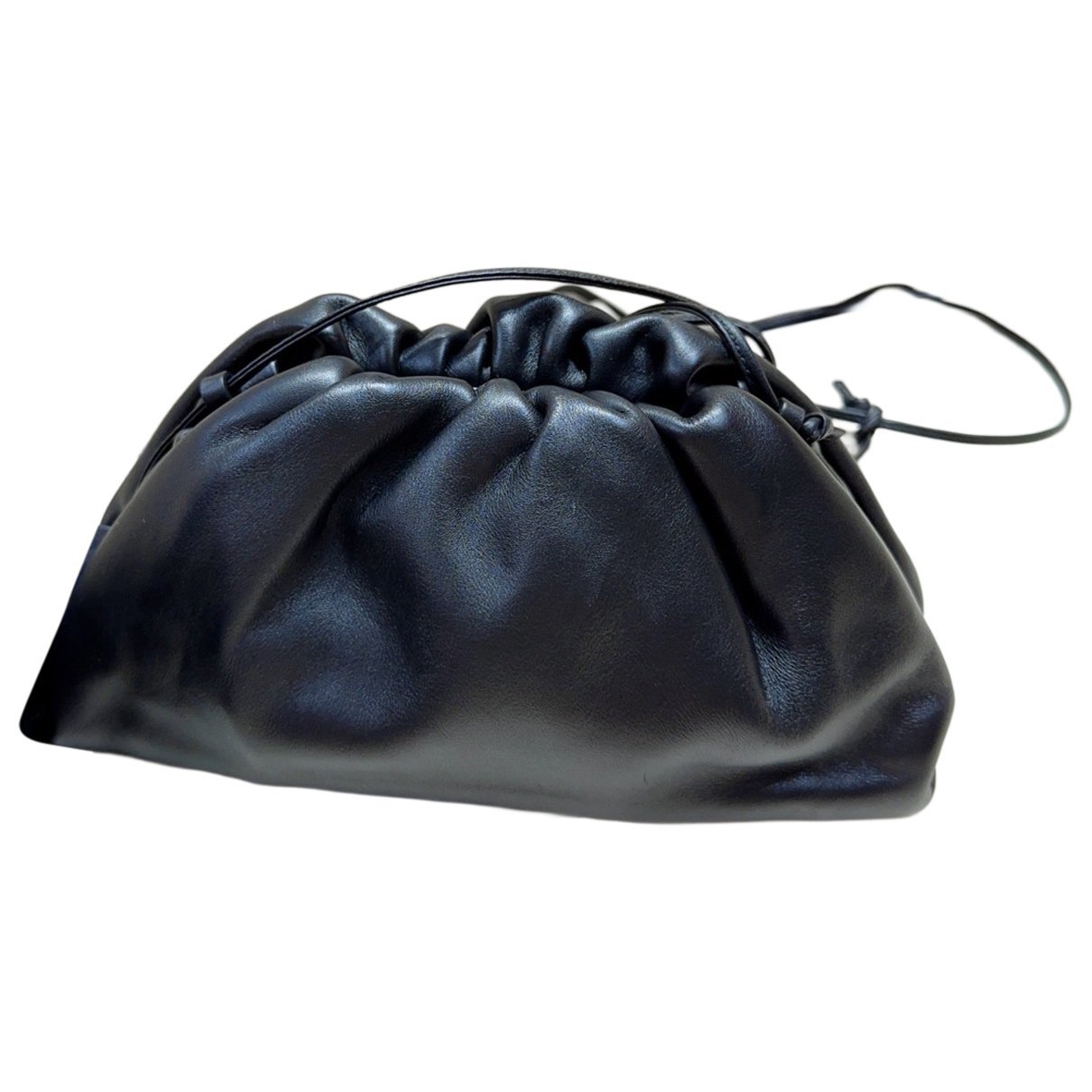 Pouch leather crossbody bag