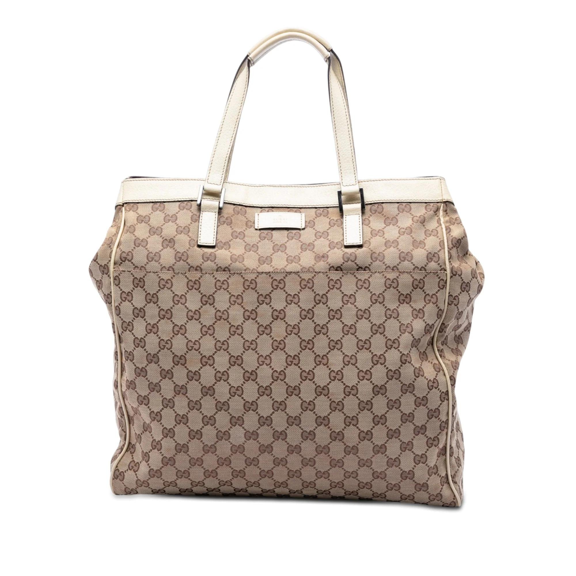 Leather tote