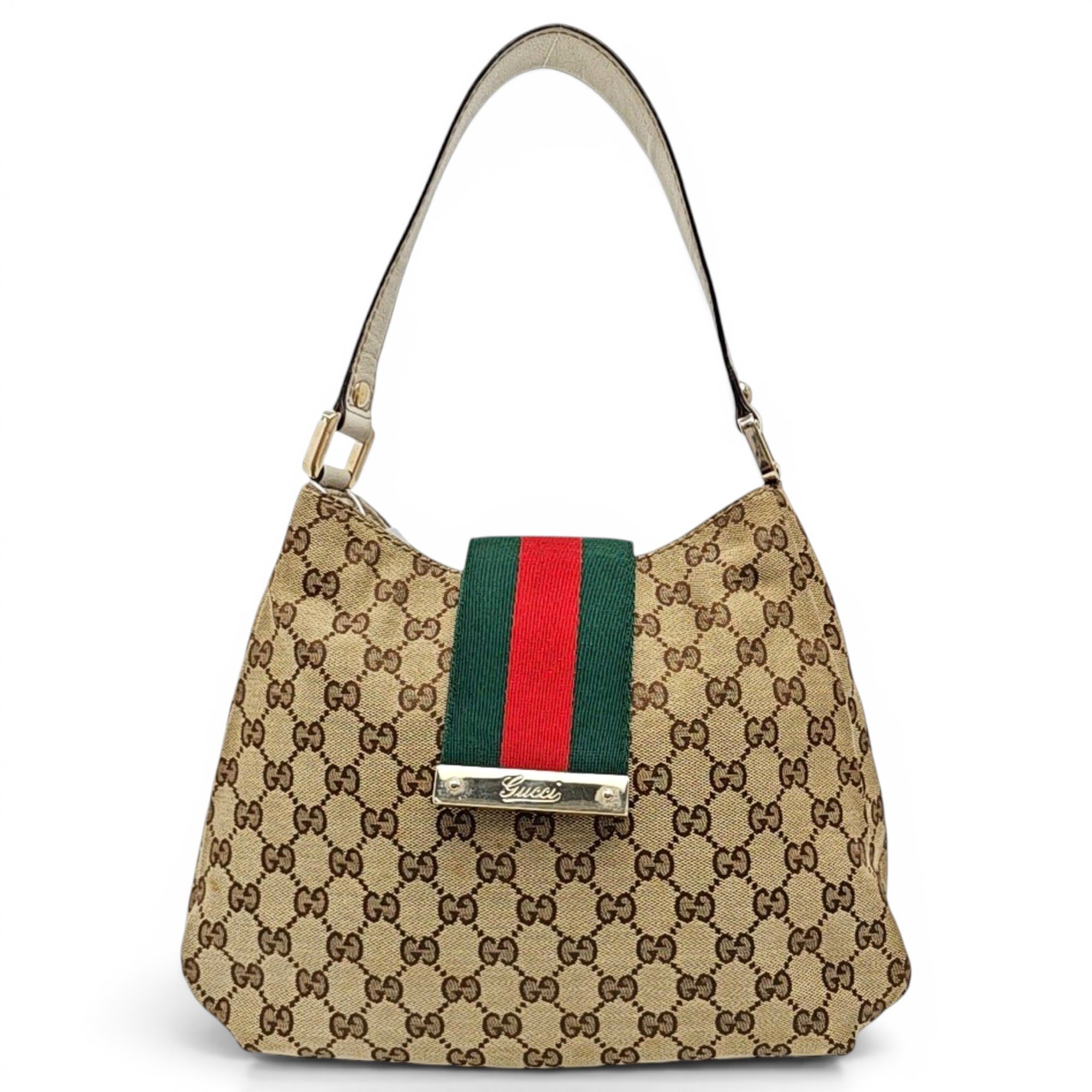 Gucci B cloth handbag