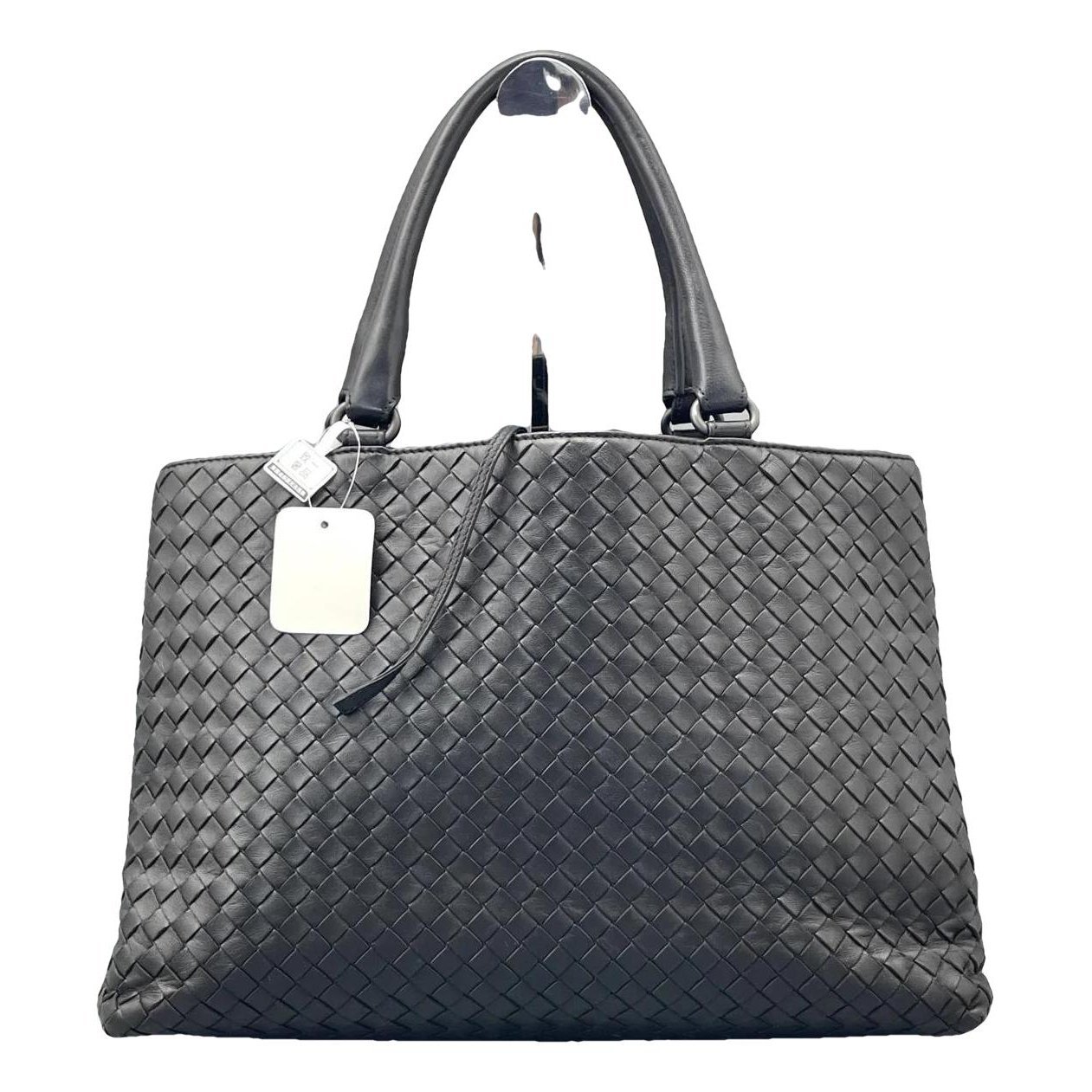 Leather tote