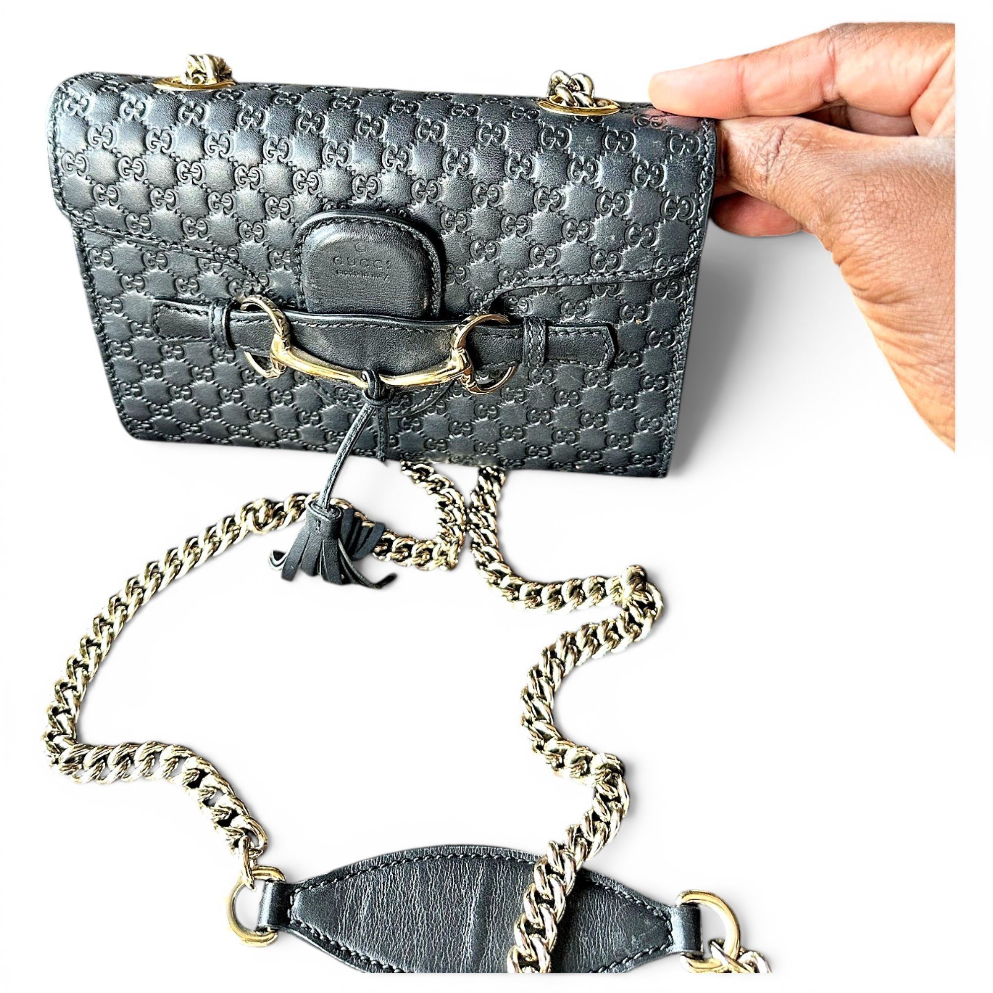 Emily leather handbag