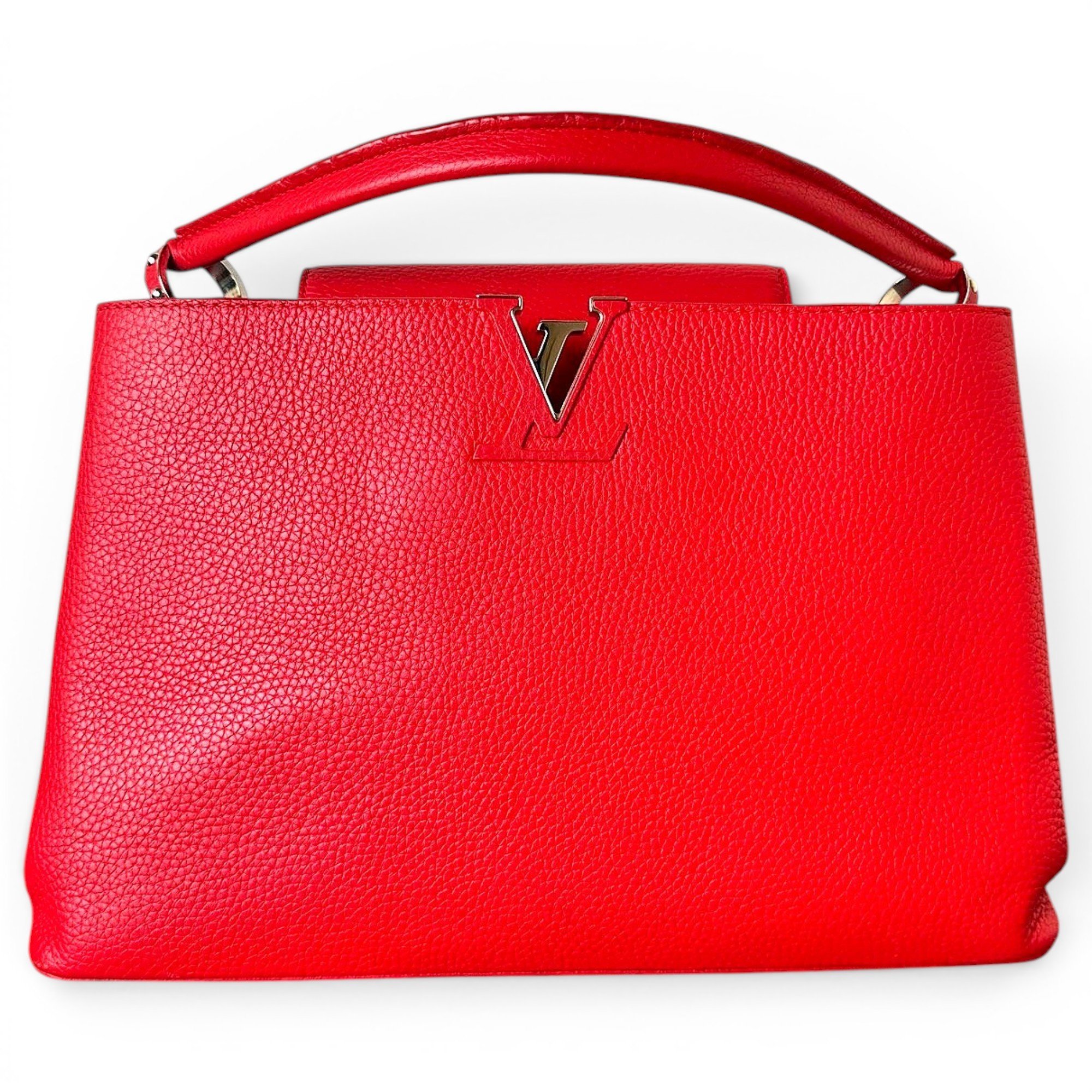 Capucines leather handbag
