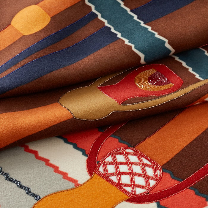 Cuir Fouets Et Tartan Blanket