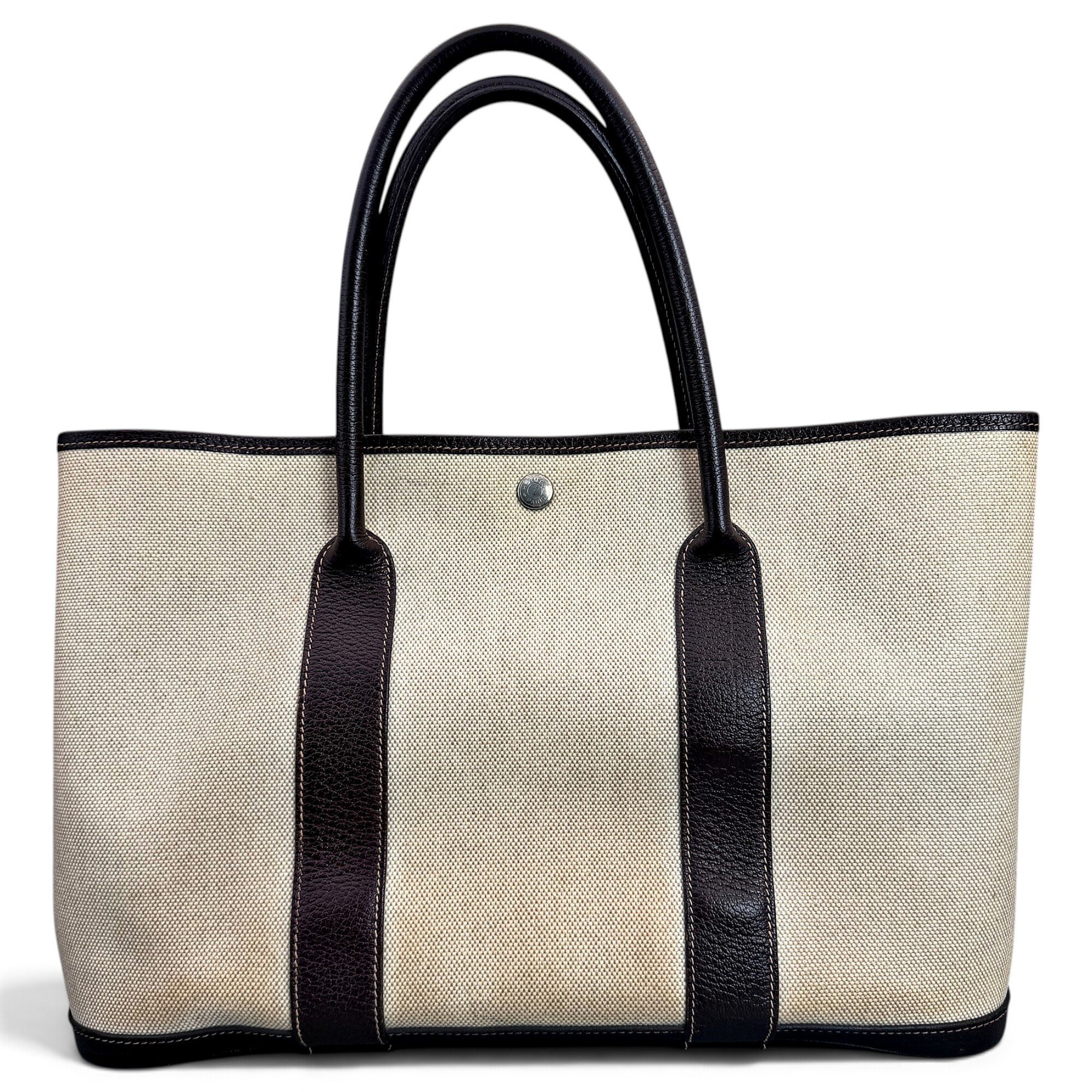 Garden Party leather handbag