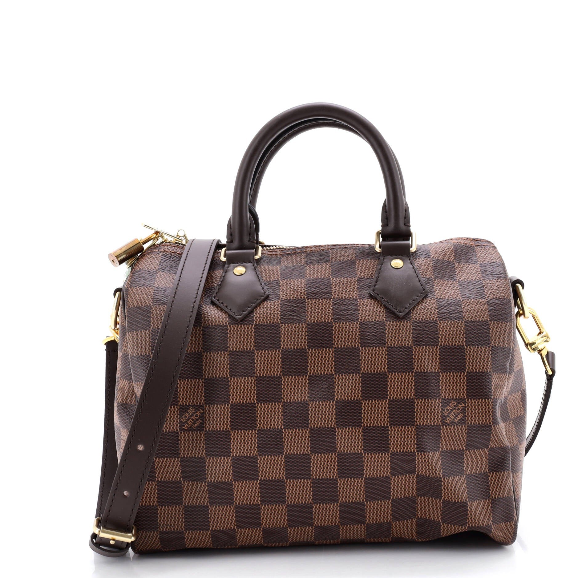 Louis Vuitton Speedy Bandouliere Bag Damier 25