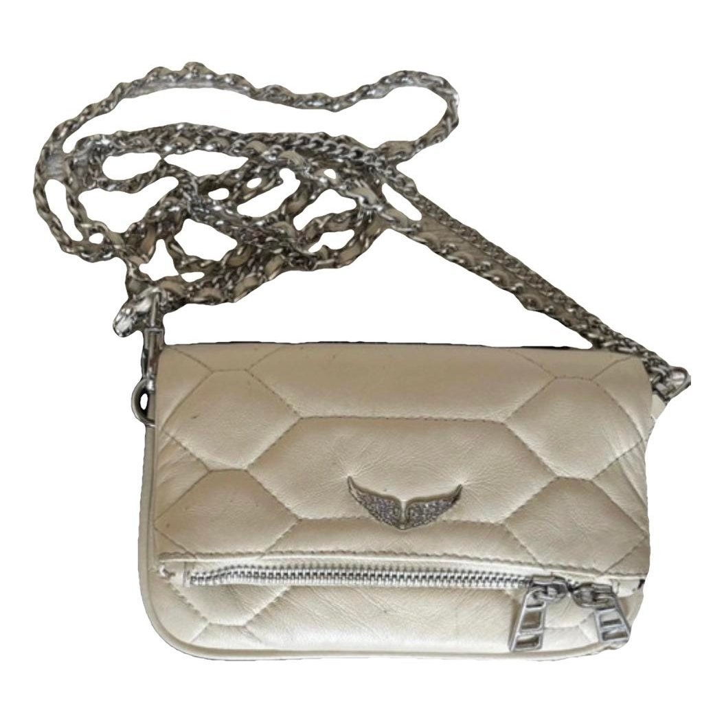 Rock leather crossbody bag
