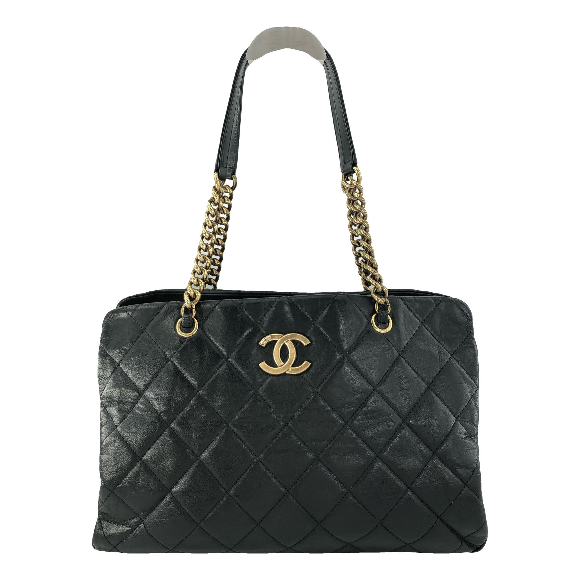 Leather tote
