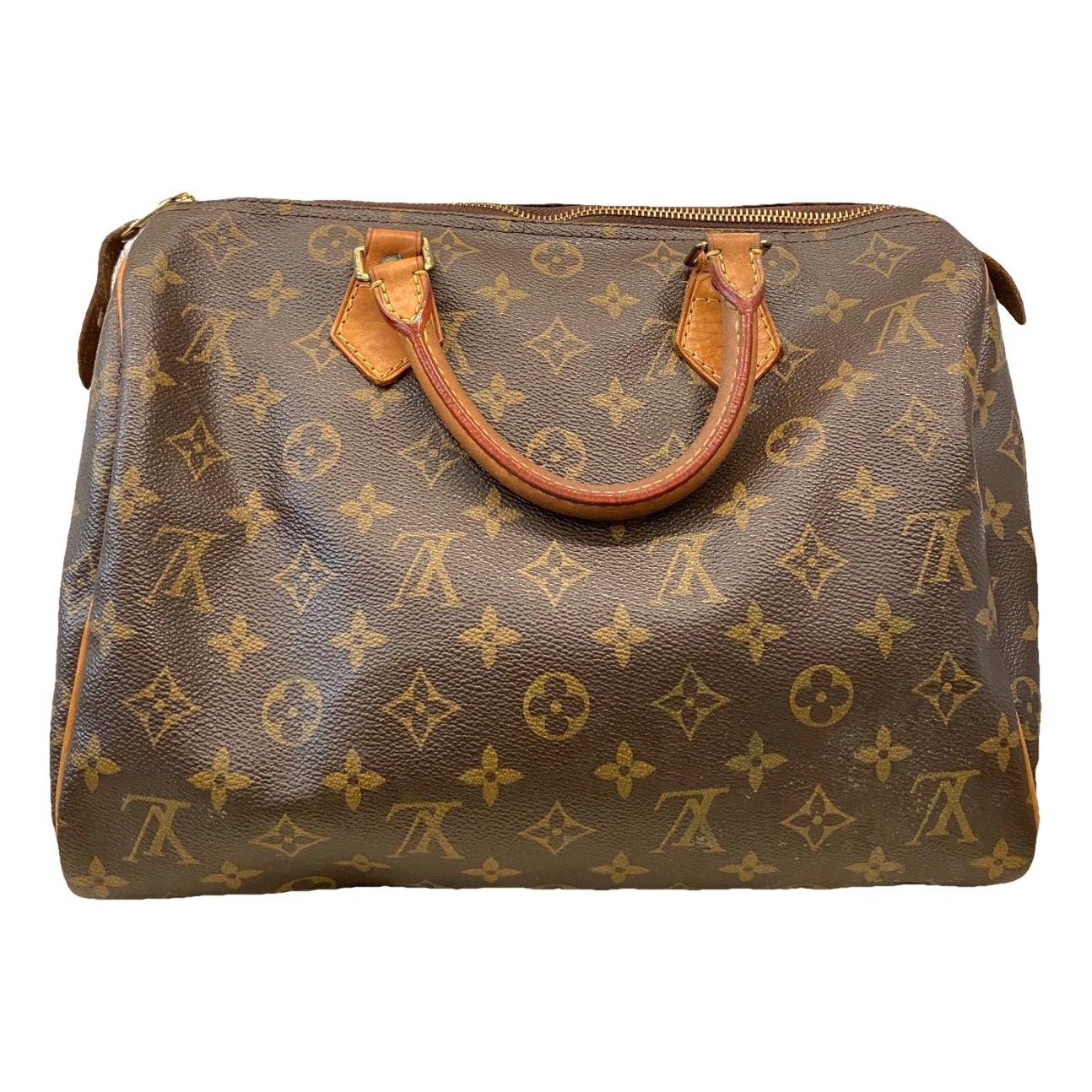 Speedy leather handbag
