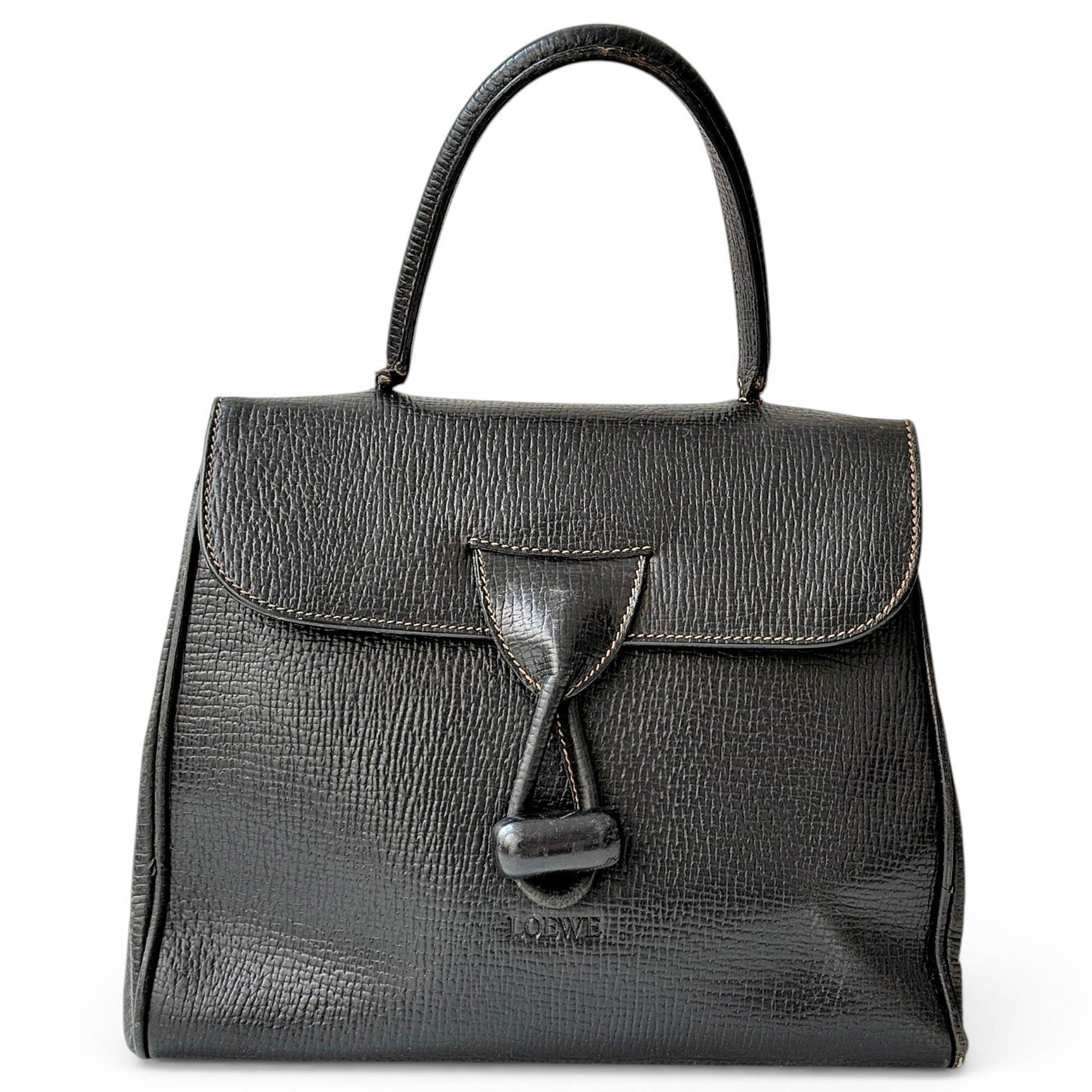 Leather handbag