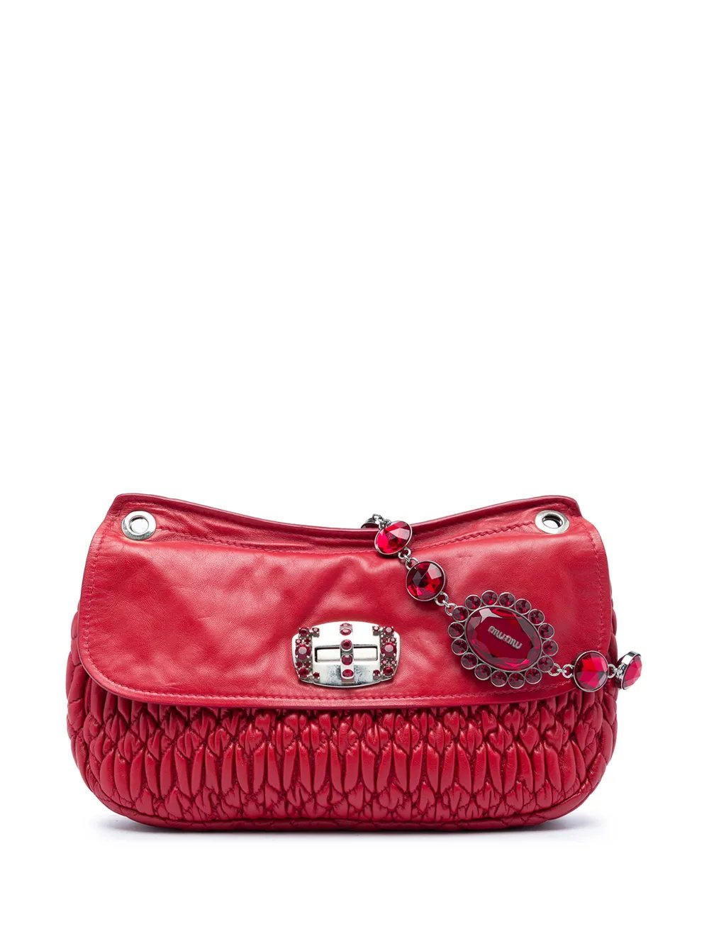 2010-2026 Matelasse Nappa Crystal Chain crossbody bag