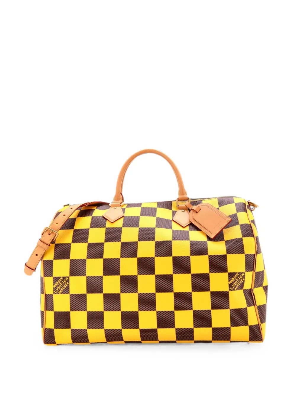 Speedy Bandouliere Bag Damier Pop 50 travel bag