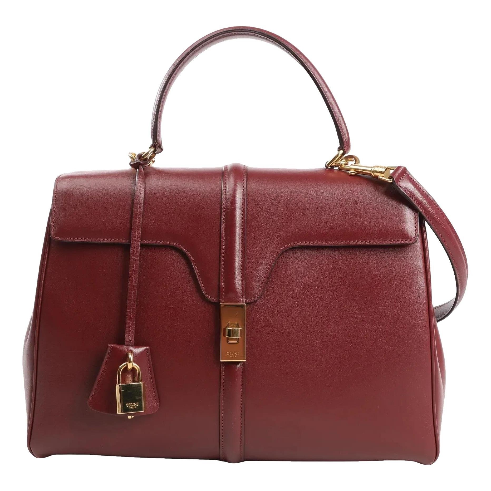 Sac 16 leather handbag