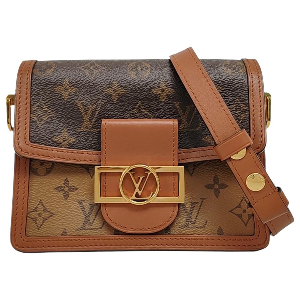 Dauphine leather mini bag