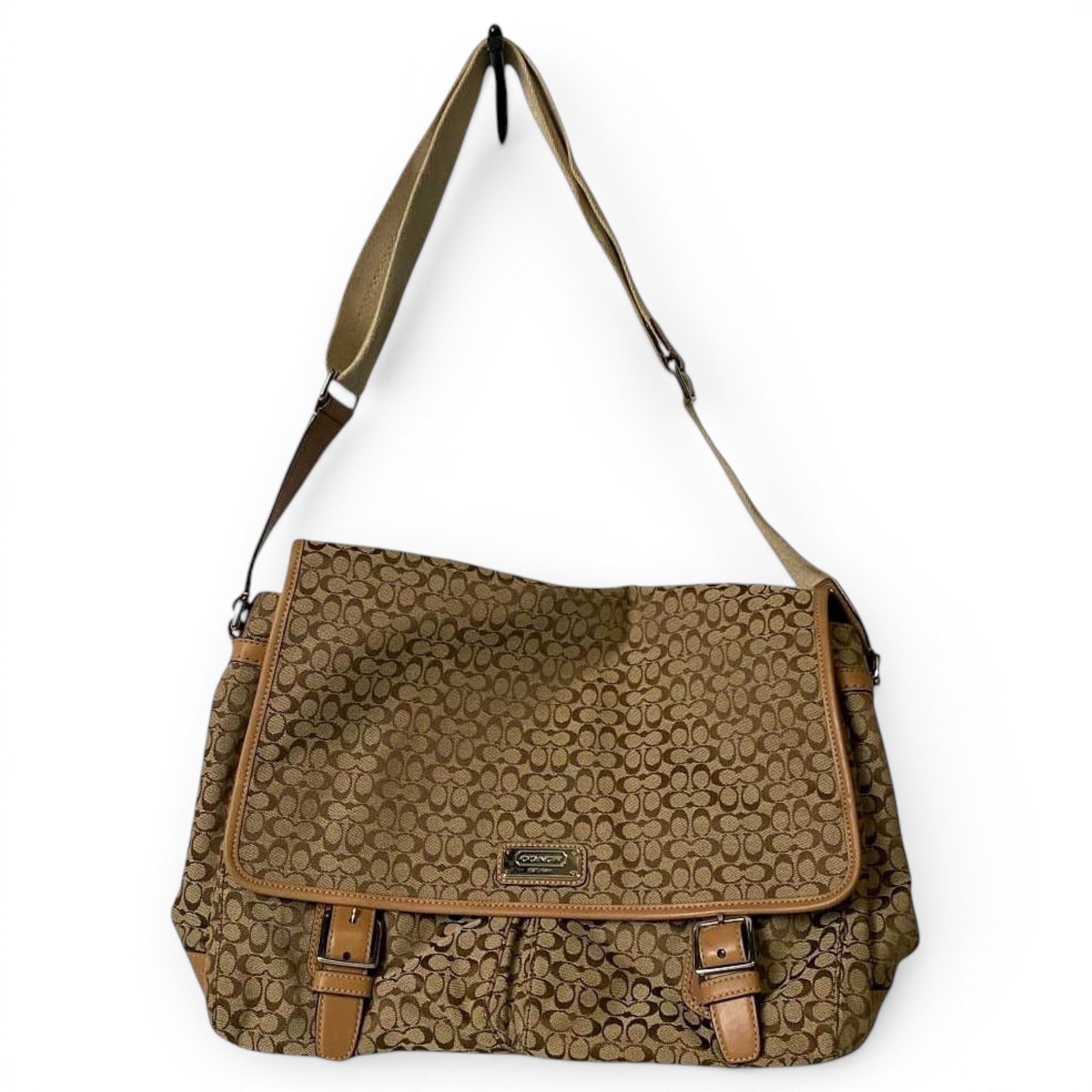 Signature Sufflette cloth handbag