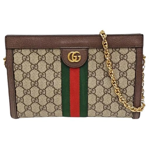 Ophidia leather handbag