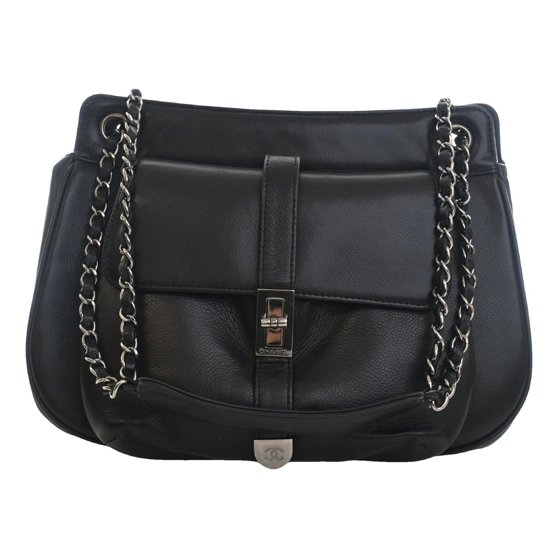 Leather tote
