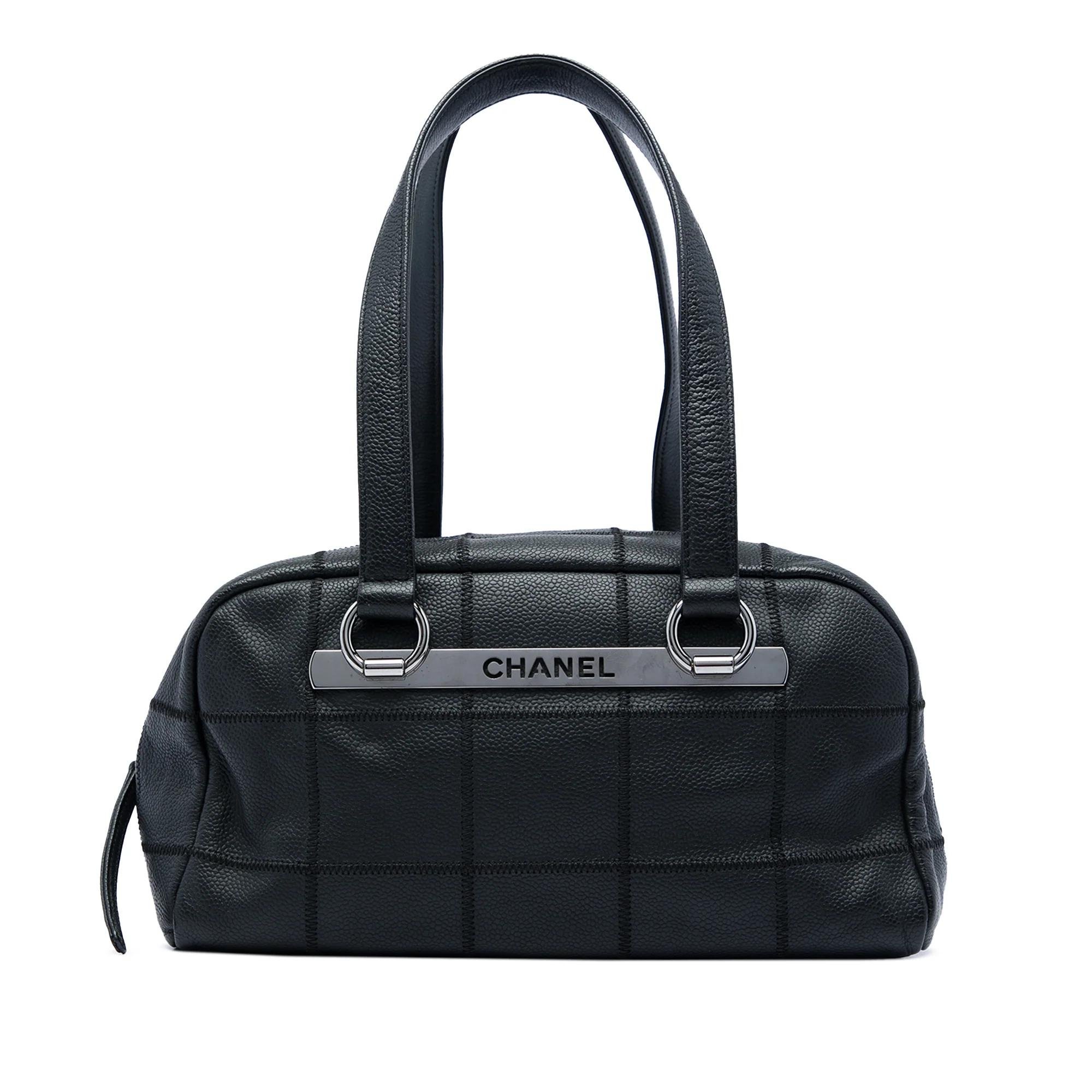 East West Chocolate Bar leather handbag