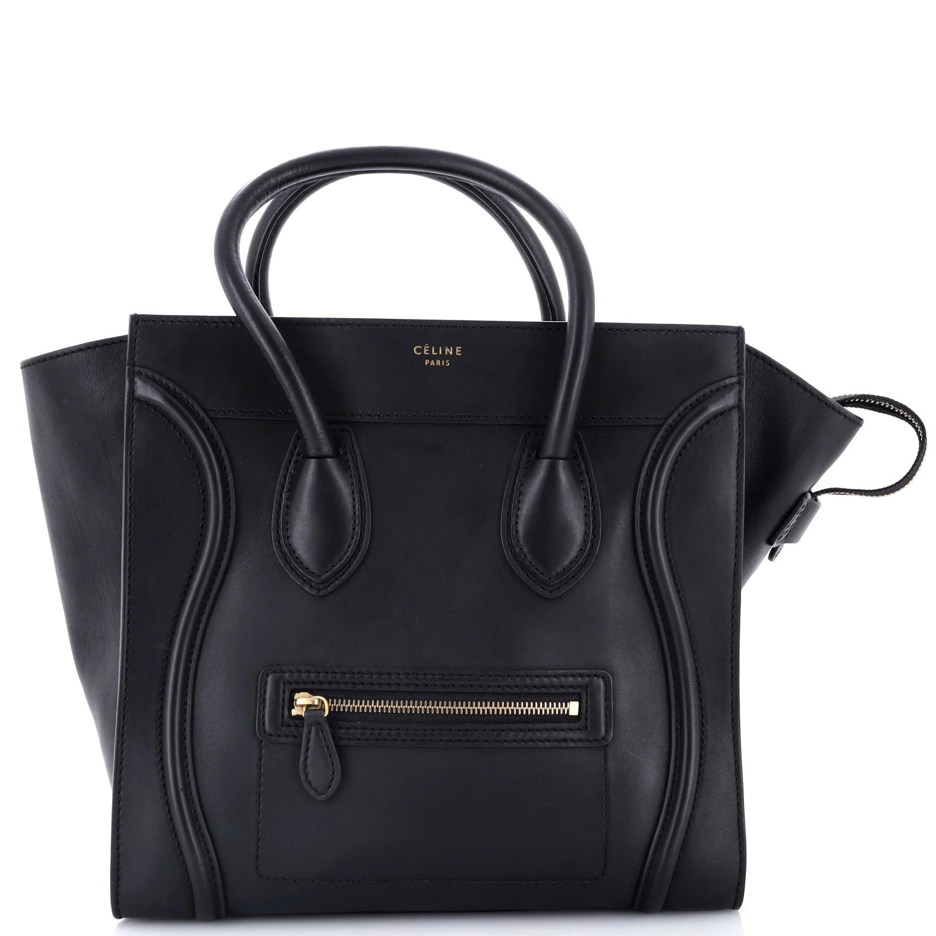Leather tote