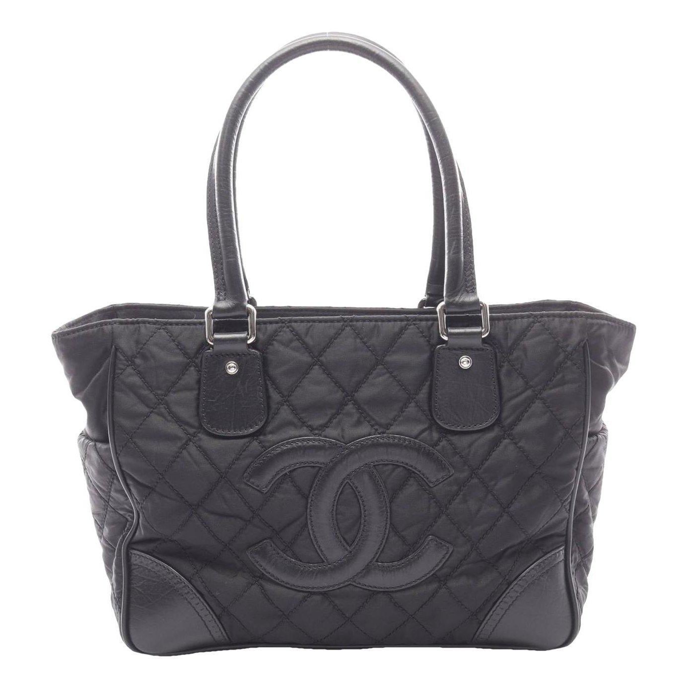 Leather tote