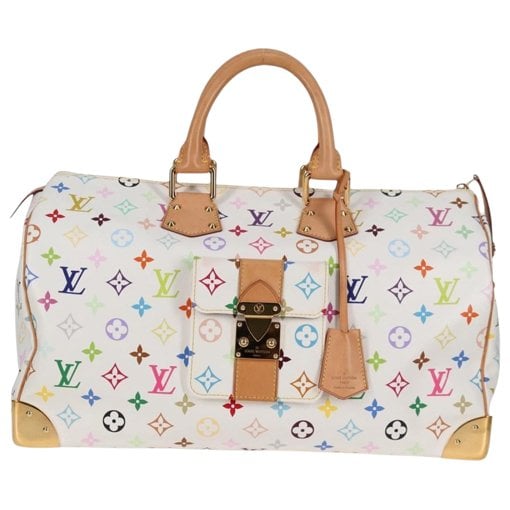 Speedy leather handbag