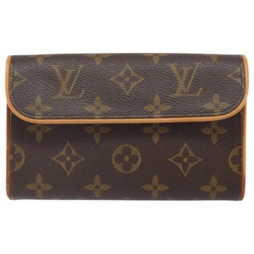 Florentine cloth clutch bag