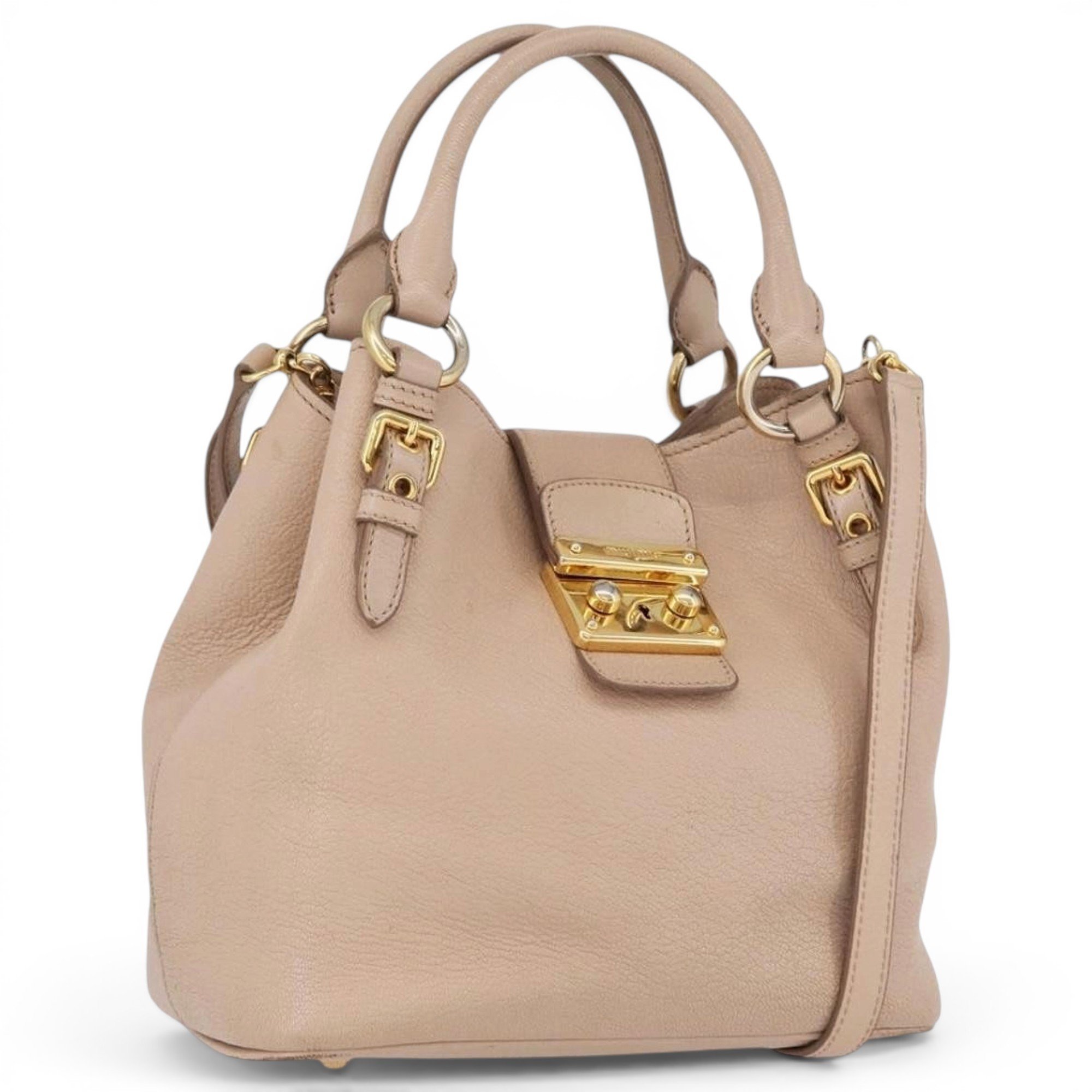 Leather handbag