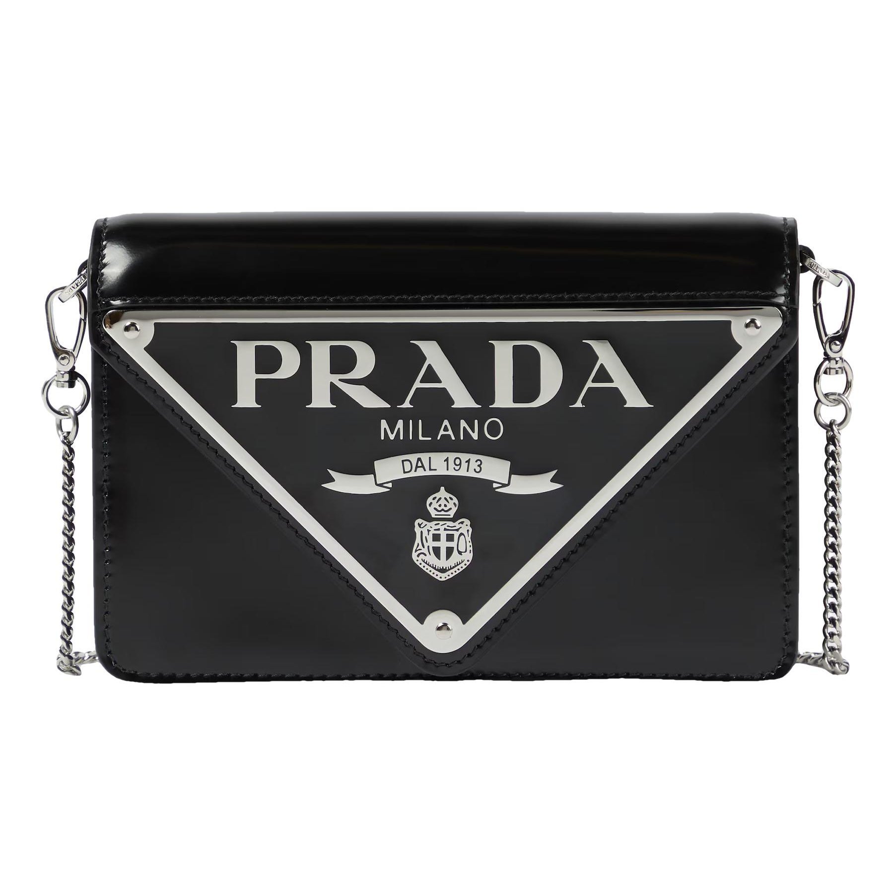 Patent leather crossbody bag