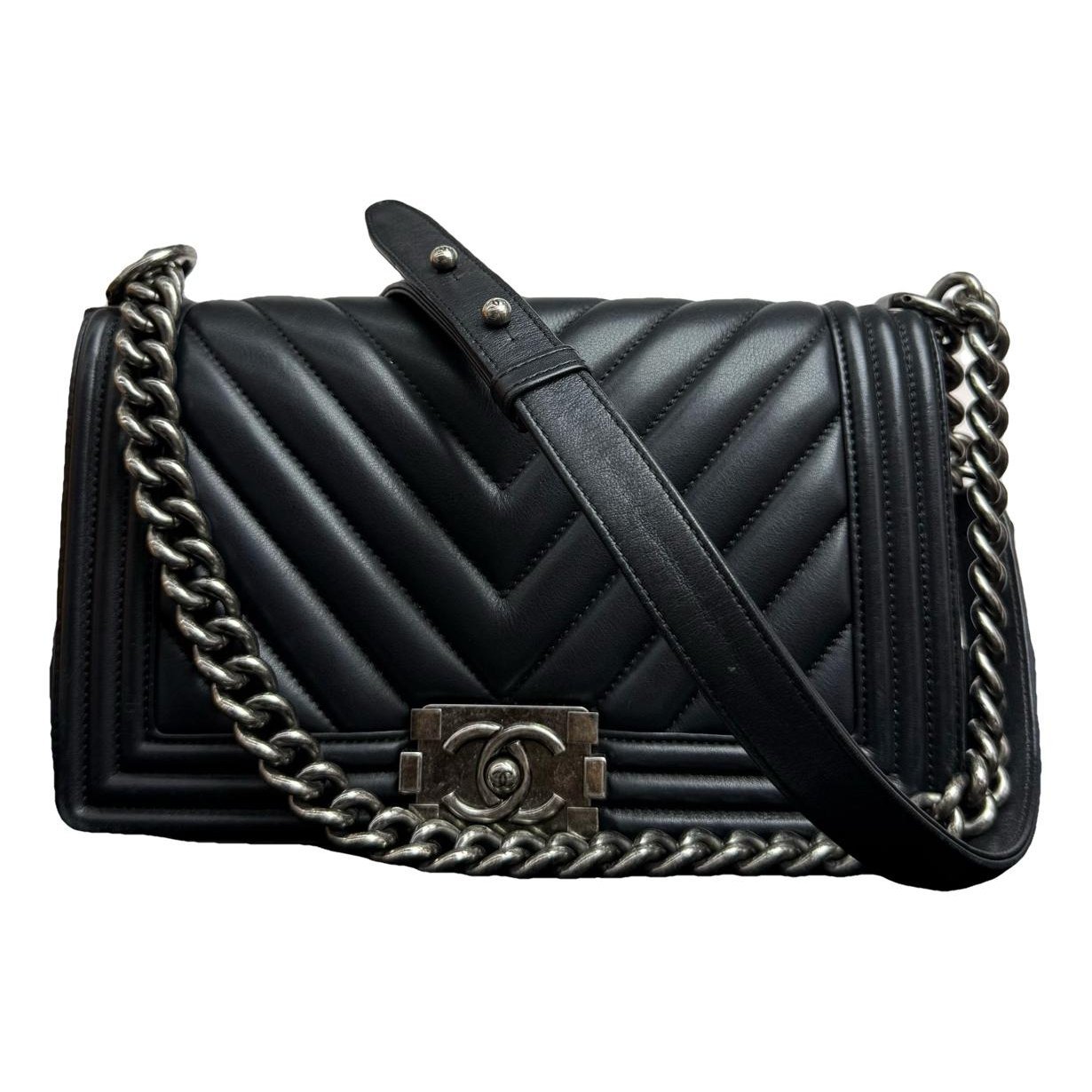 Boy leather crossbody bag