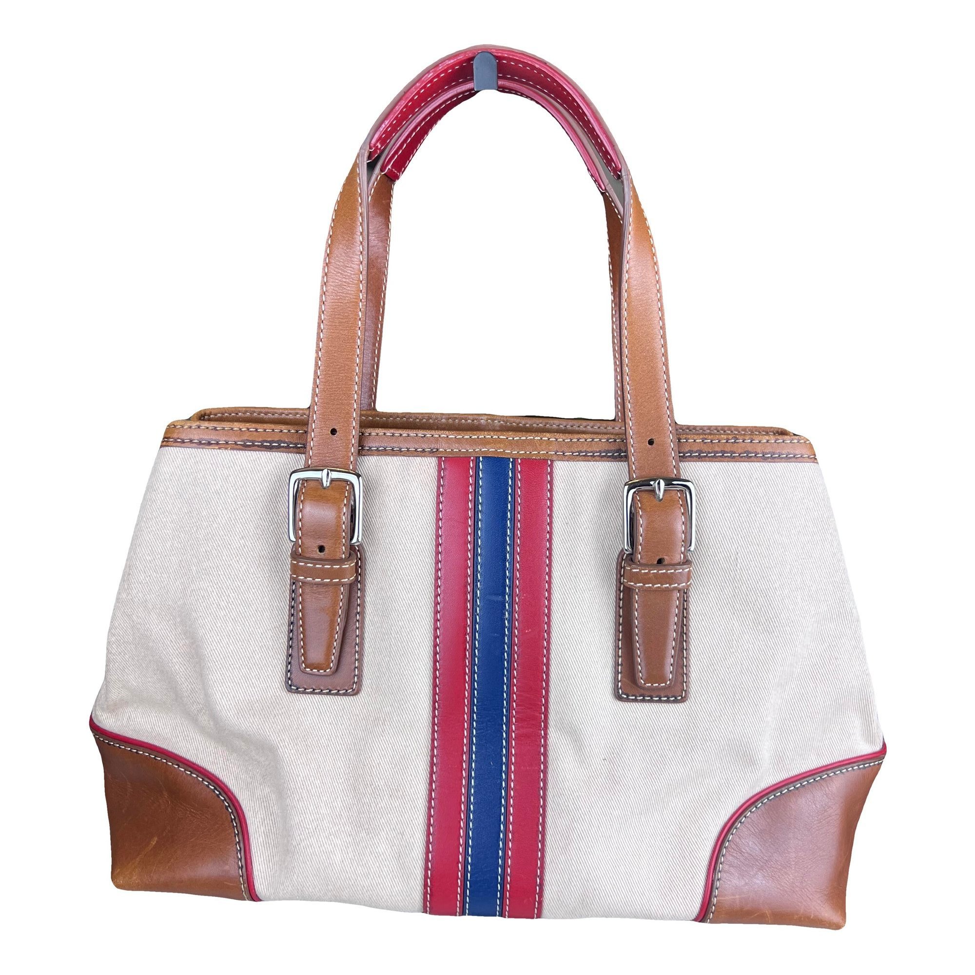Leather tote