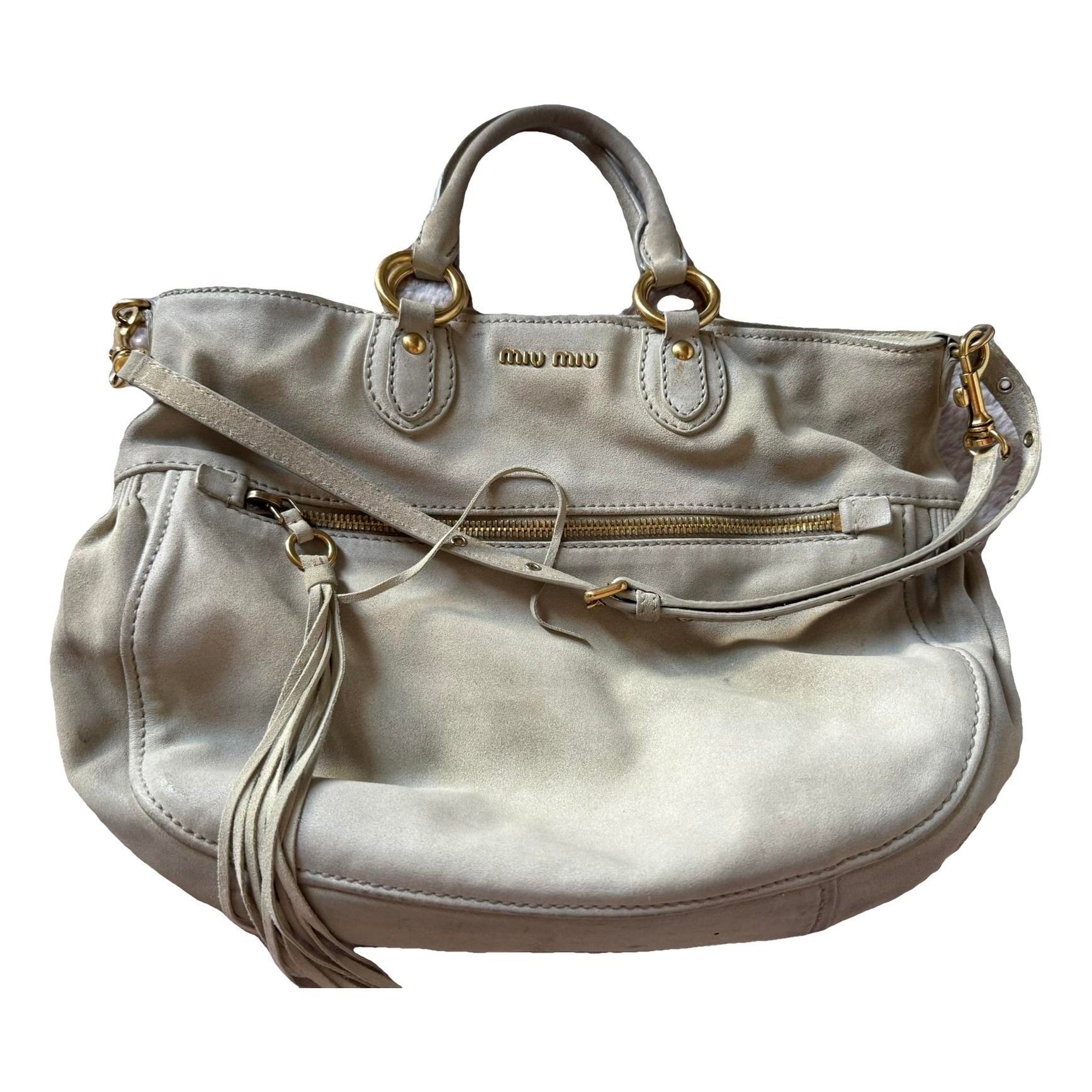 Leather handbag