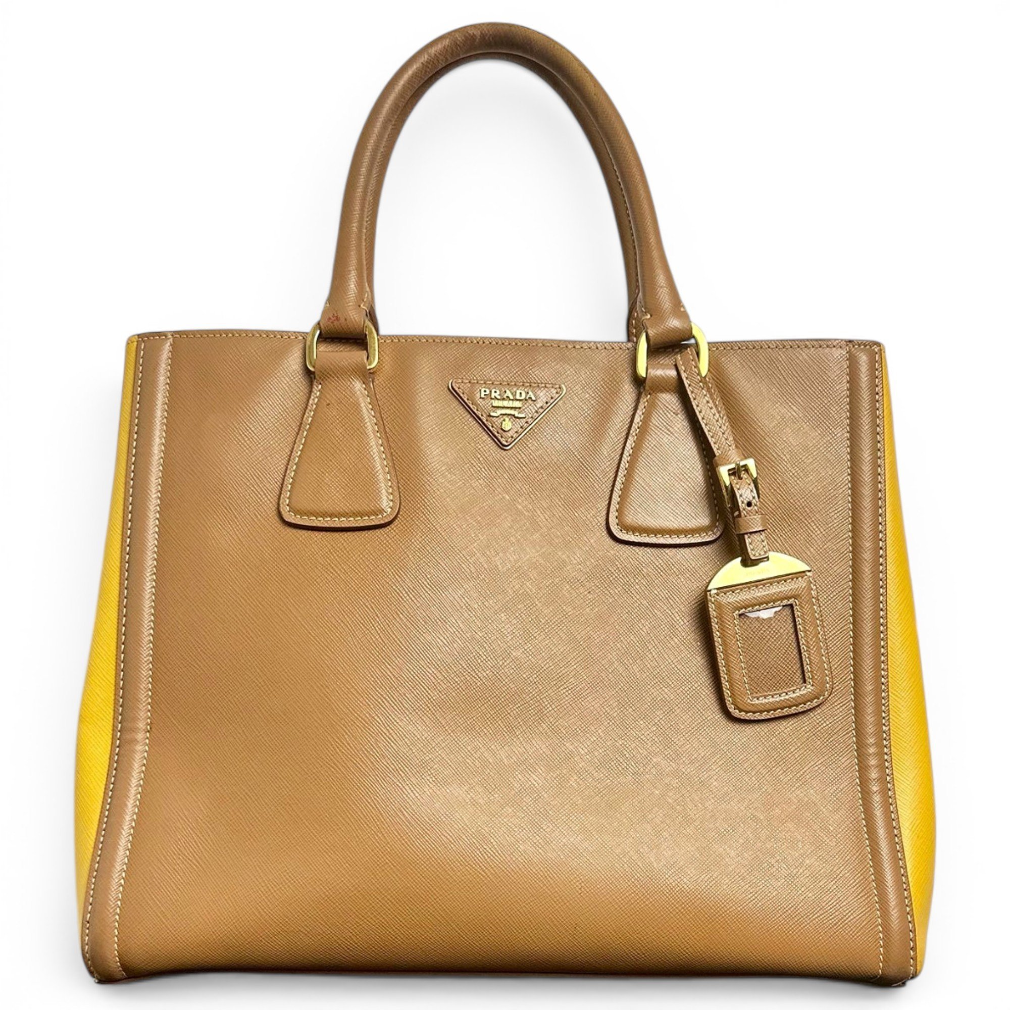 Galleria leather handbag